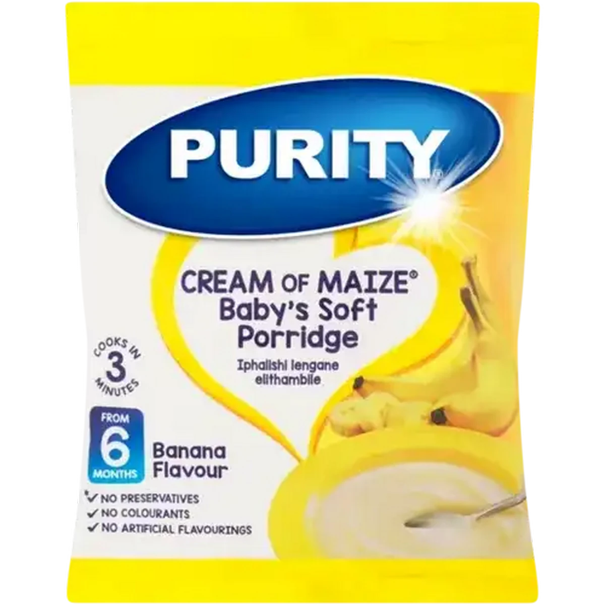Checkers Sixty60 | PURITY From 6 Months Banana Flavour Cream of Maize ...