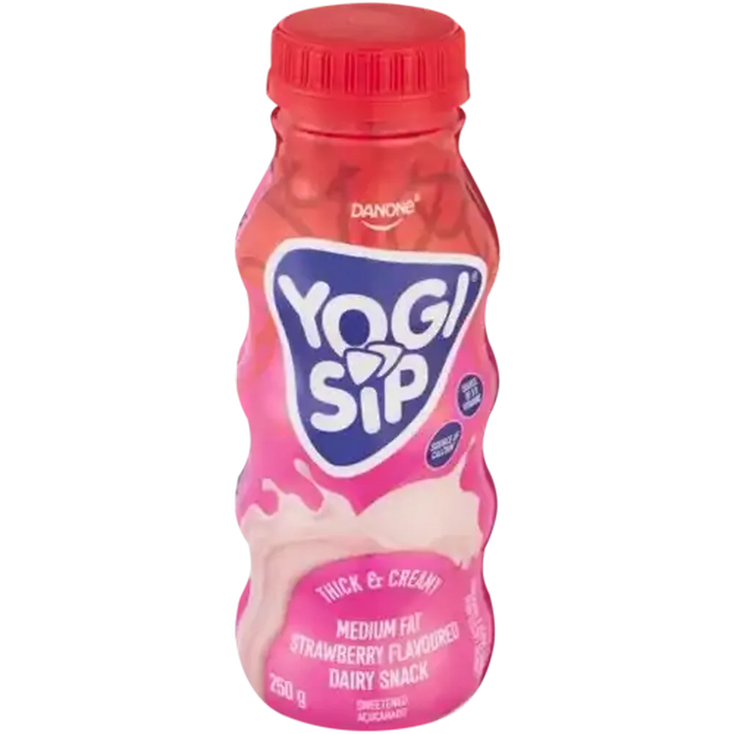 Image of Danone Yogi Sip Strawberry Dairy Snack 250g