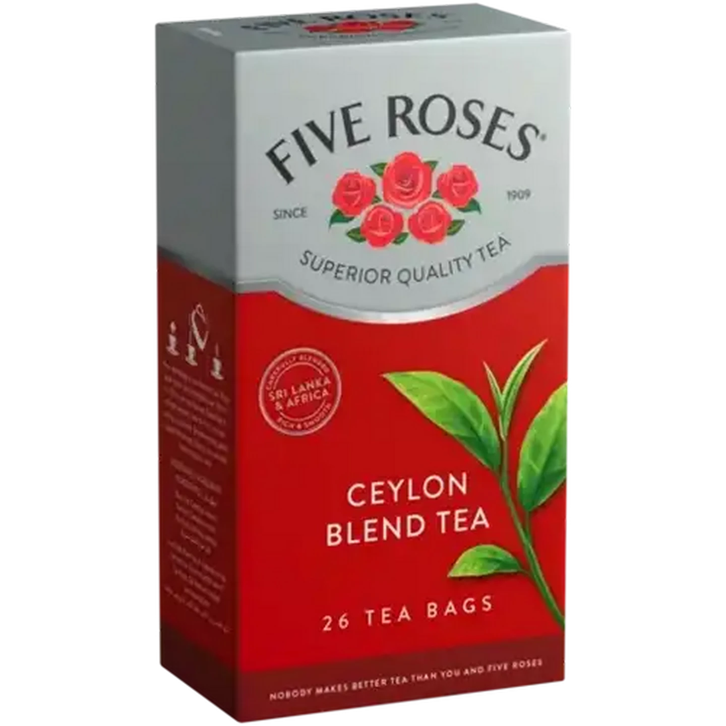 Image of Five Roses Ceylon Blend Tea Bags 26 Pack