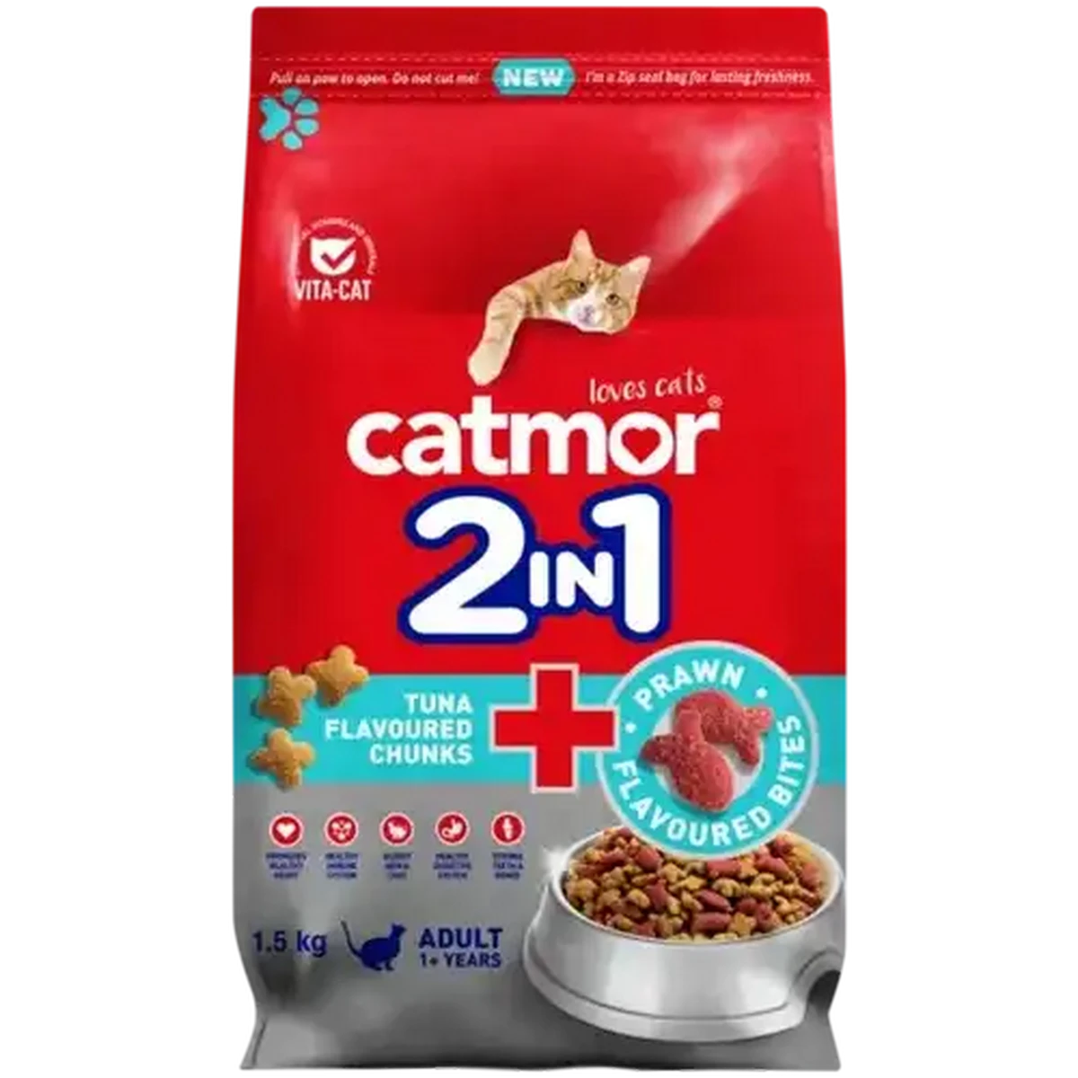 Checkers Sixty60 | Catmor 2-In-1 Tuna Flavoured Chunks & Prawn