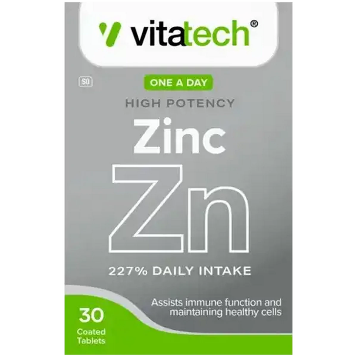 Checkers Sixty60 | Vitatech Zinc Coated Tablets 30 Pack
