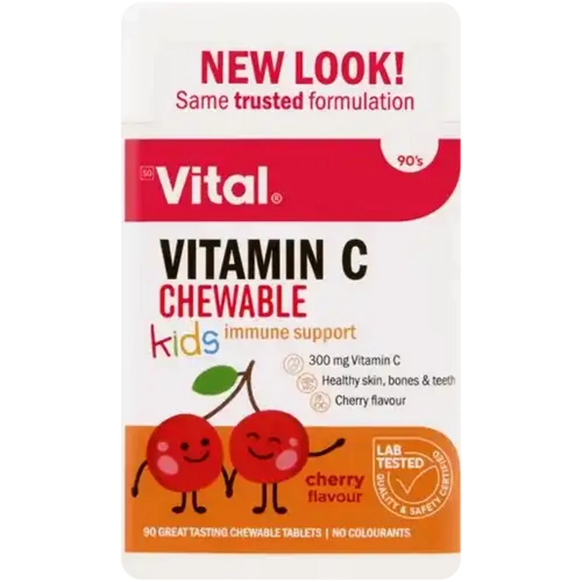 Checkers Sixty60 | Vital Kids Cherry Flavour Vitamin C Chewable Tablets ...