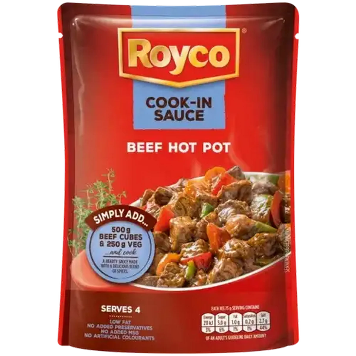 Checkers Sixty60 | Royco Beef Hot Pot Cook-In Sauce 415g