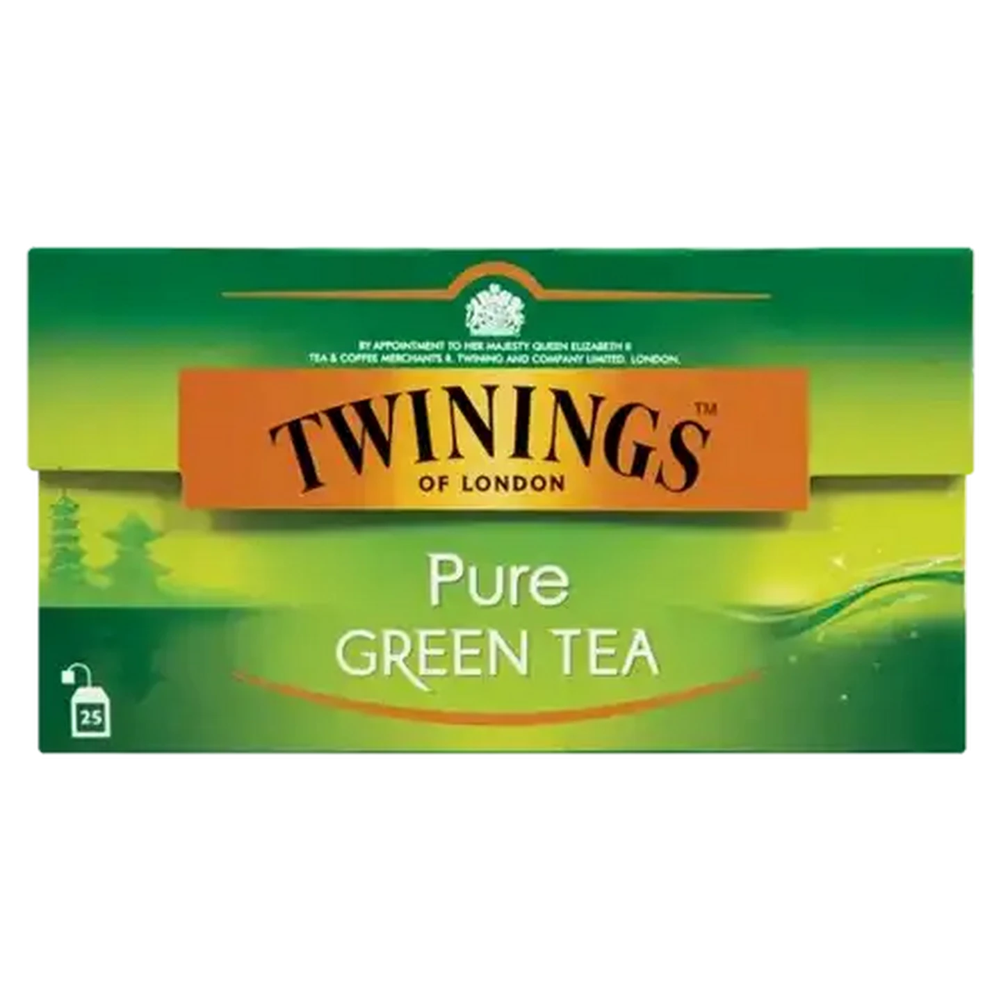 Image of Twinings Pure Green Teabags 25 Pack