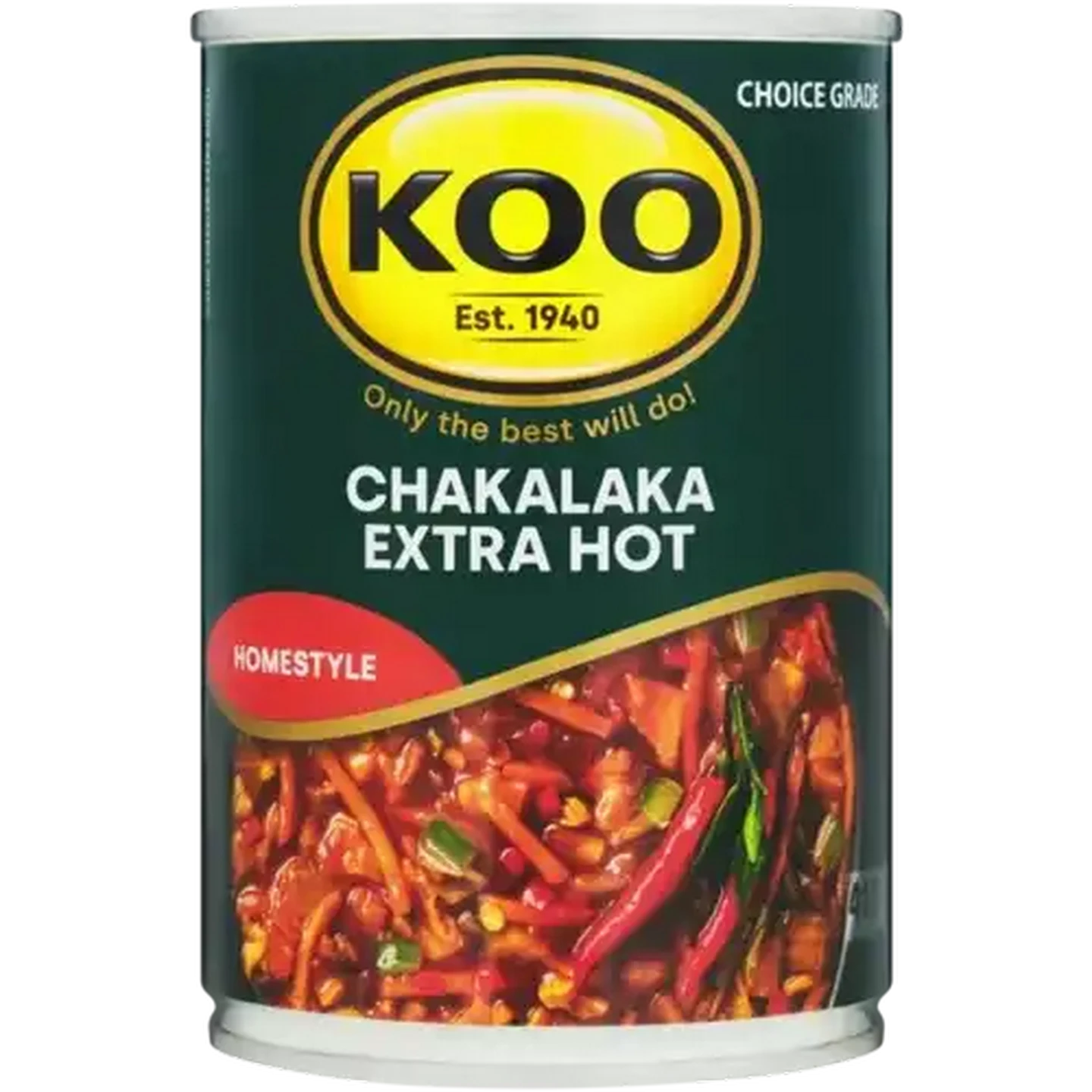 koo Checkers Sixty60 | KOO Extra Hot Chakalaka 410g
