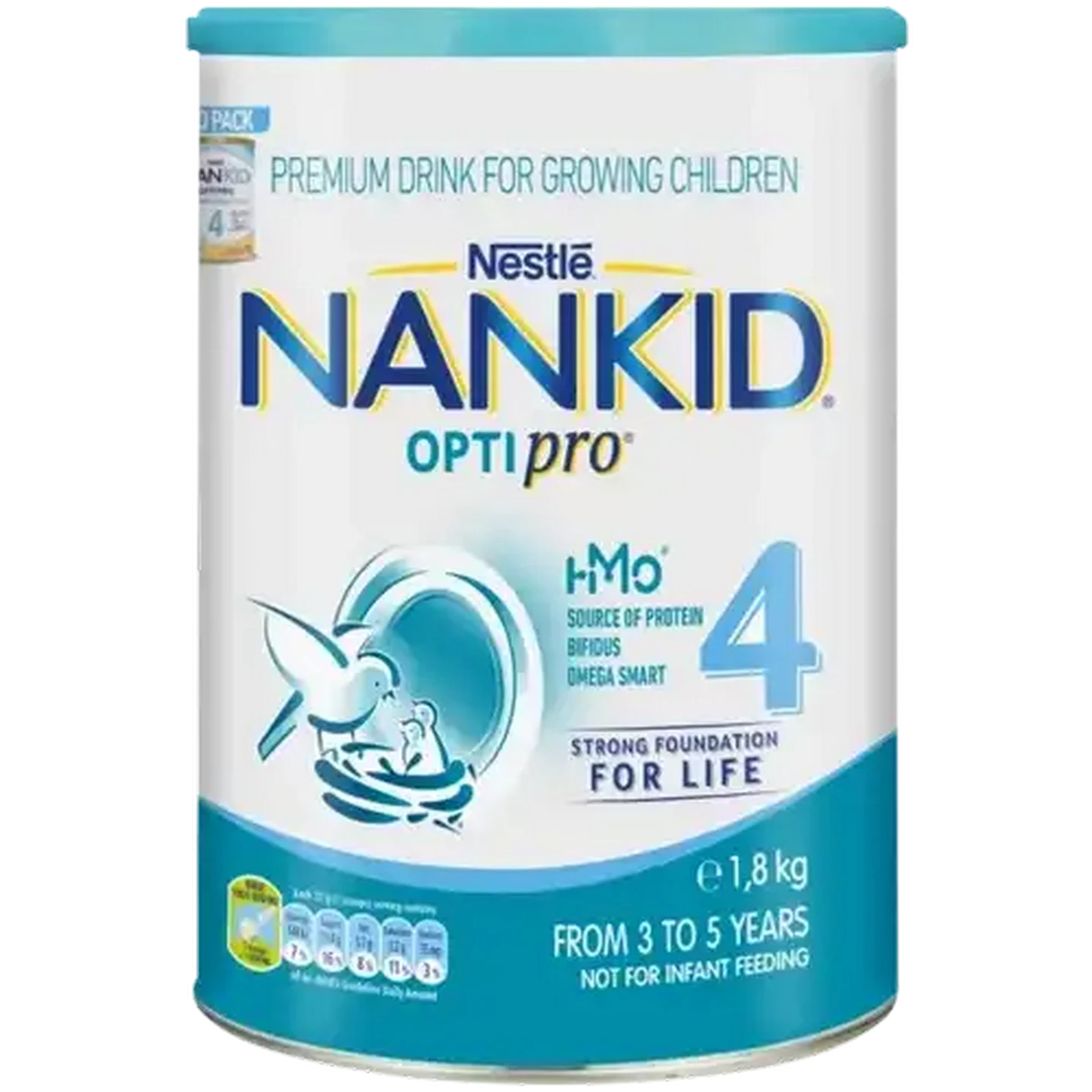 Image of NAN Kid Optipro No. 4 Formula 3 - 5 Years 1.8kg