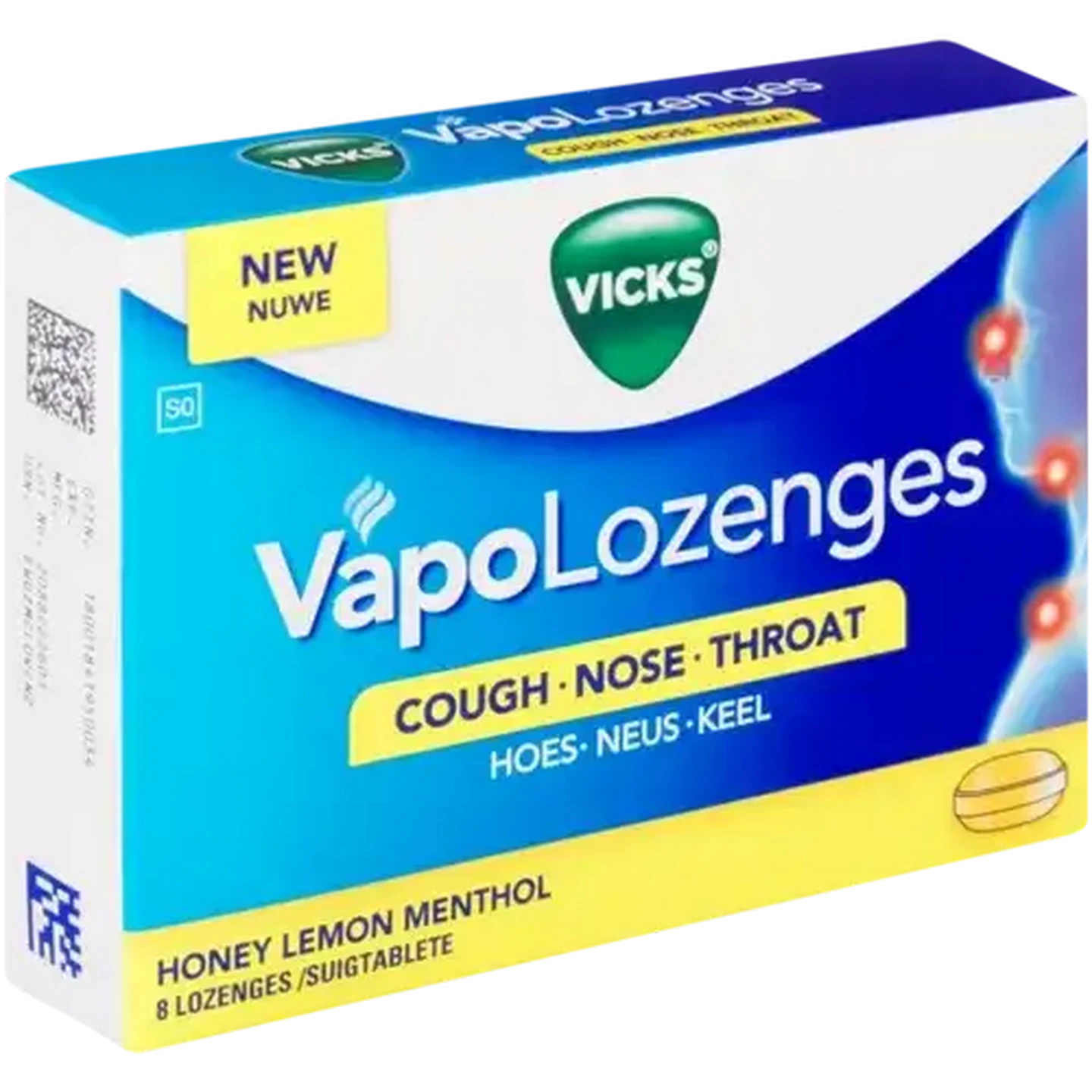 Shoprite ZA | Vicks Vapo Honey Lemon Menthol Lozenges 8 Pack