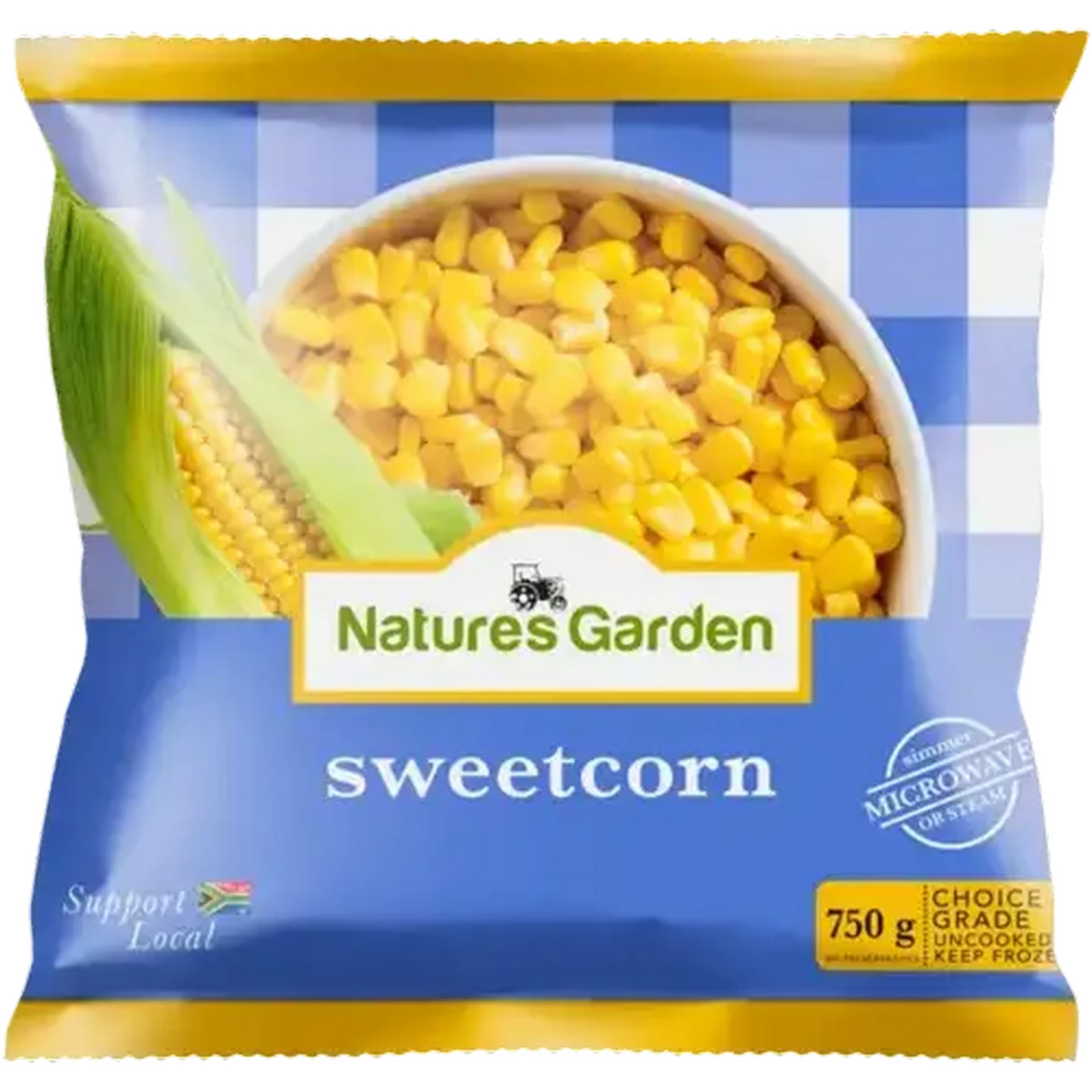 Checkers Sixty60 | Nature's Garden Sweetcorn Frozen Vegetables 750g