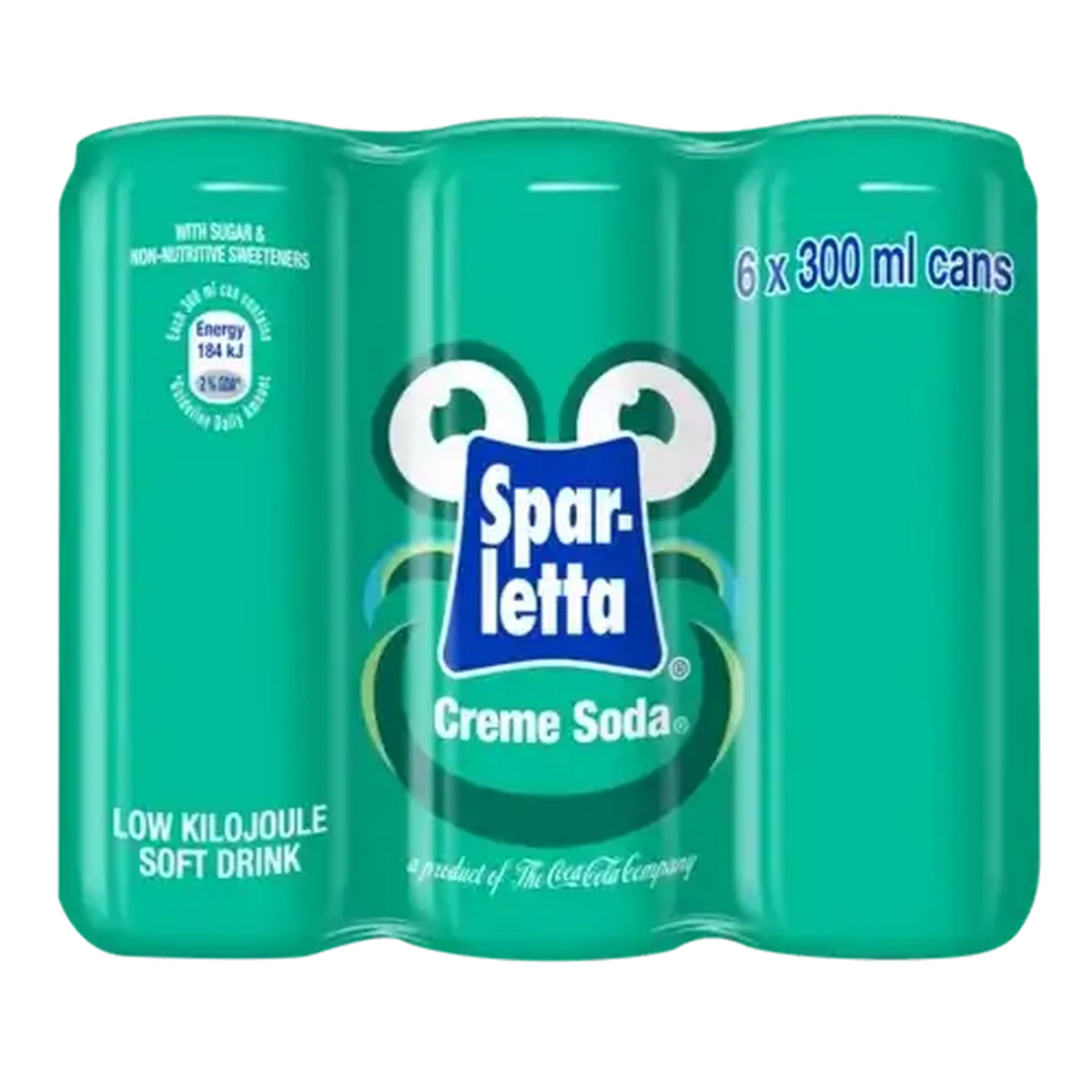 Checkers Sixty60 | Sparletta Creme Soda Soft Drink Cans 6 x 300ml