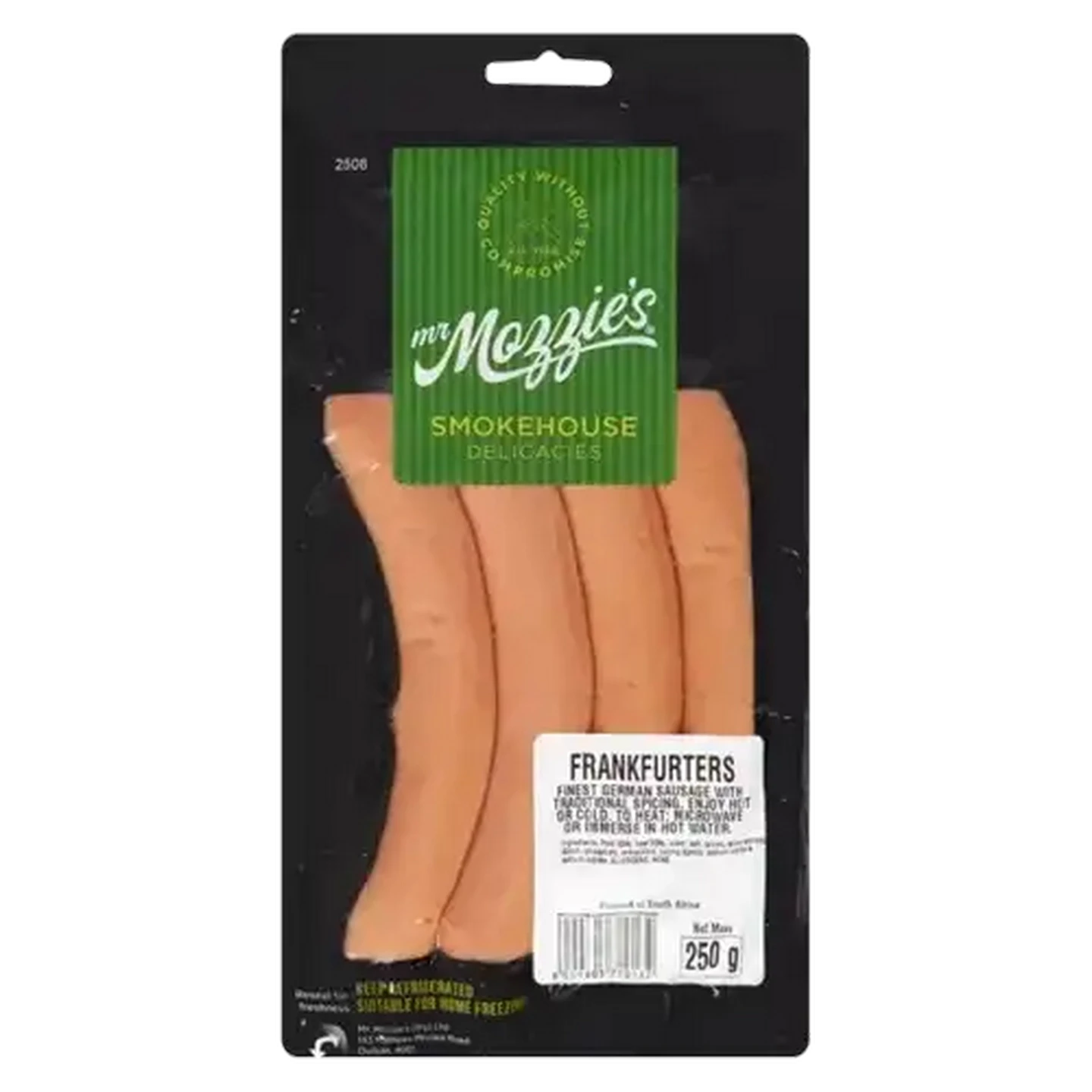 Checkers Sixty60 | Mr Mozzie's Frankfurters Sausages 250g