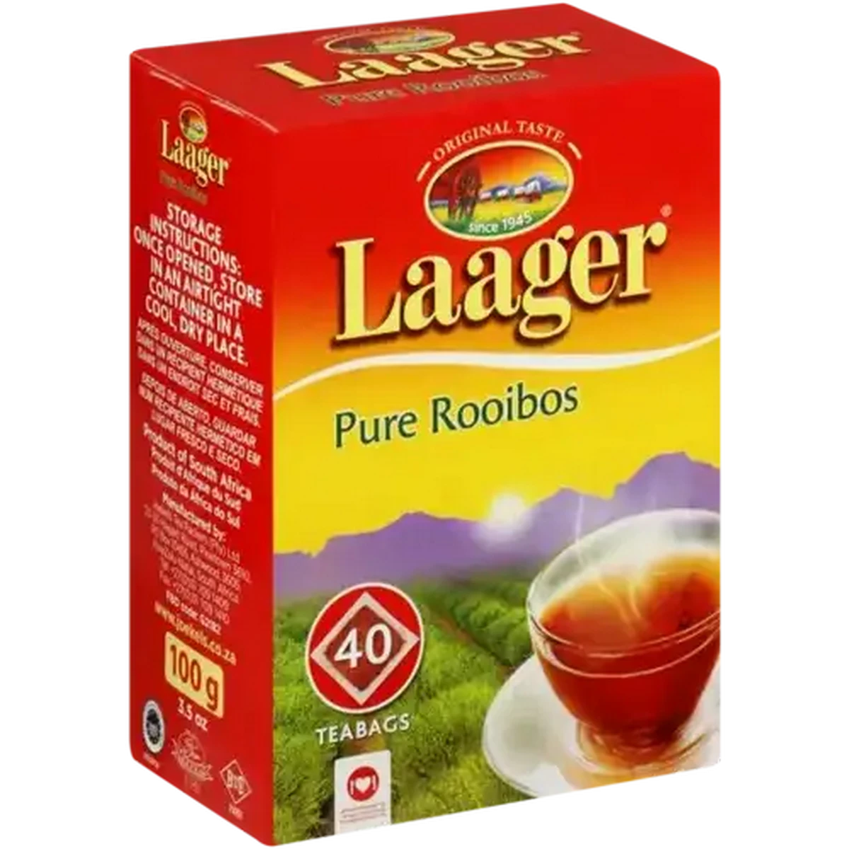 Checkers Sixty60 | Laager Rooibos Teabags 40 Pack