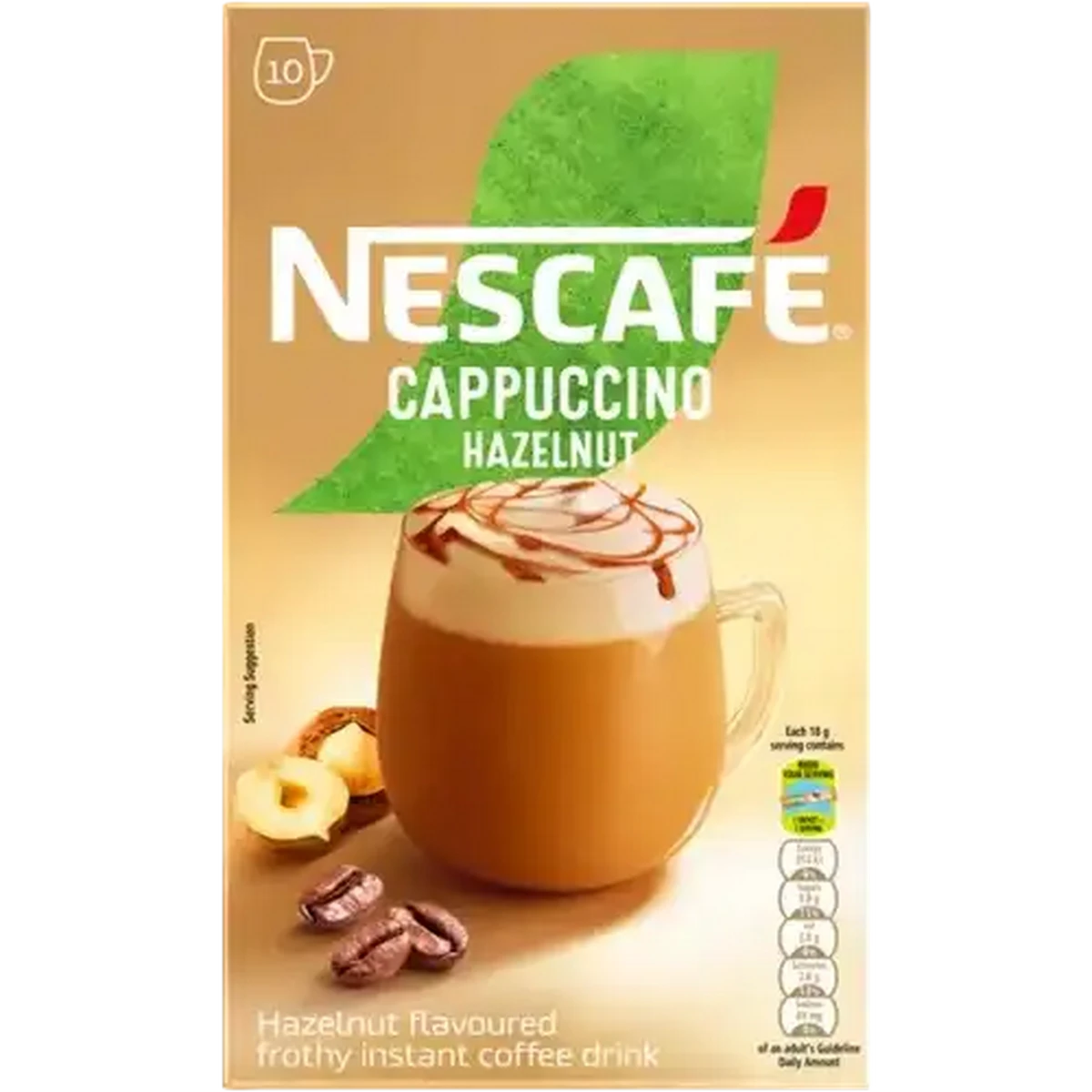 nicho★⑥ Checkers Sixty60 | NESCAFÉ Hazelnut Instant Cappuccino 10 x 18g