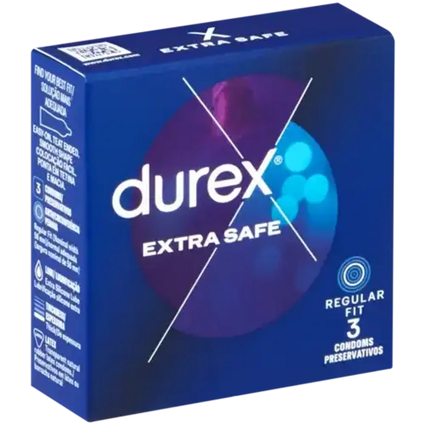 Image of Durex Extra Safe Condoms 3 Pack