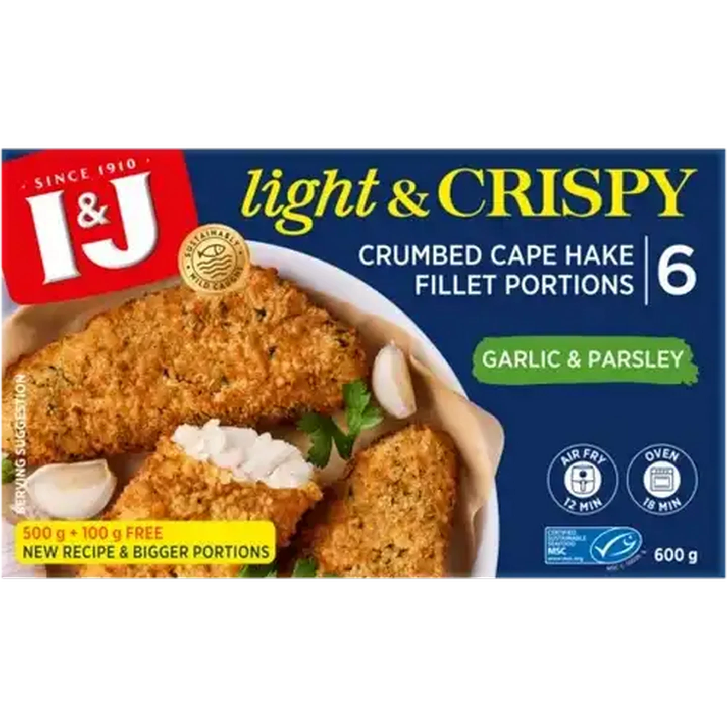 Checkers Sixty60 | I&J Light & Crispy Garlic & Parsley Frozen