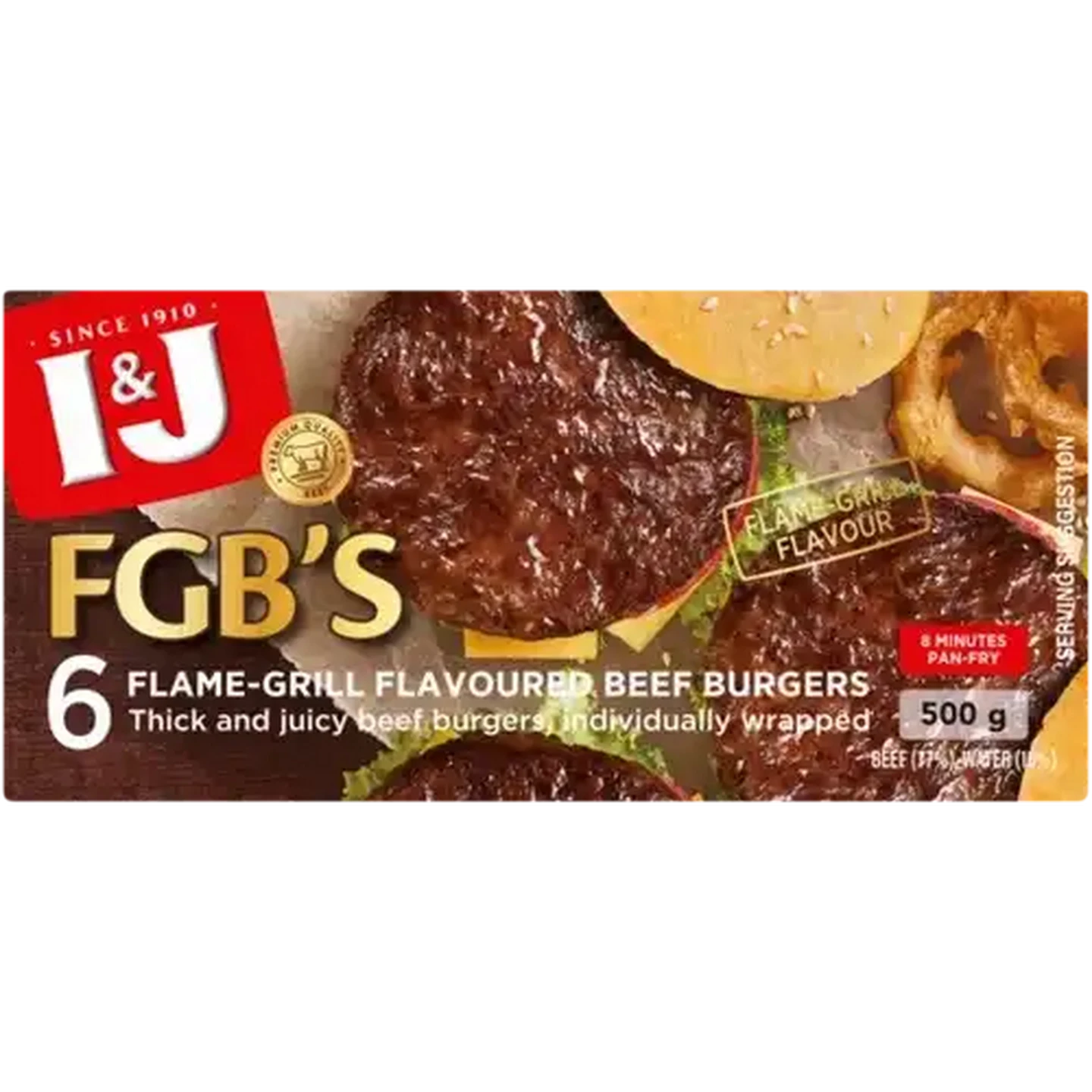 Checkers Sixty60 | I&J FGB's Frozen Flame-Grill Flavoured Beef