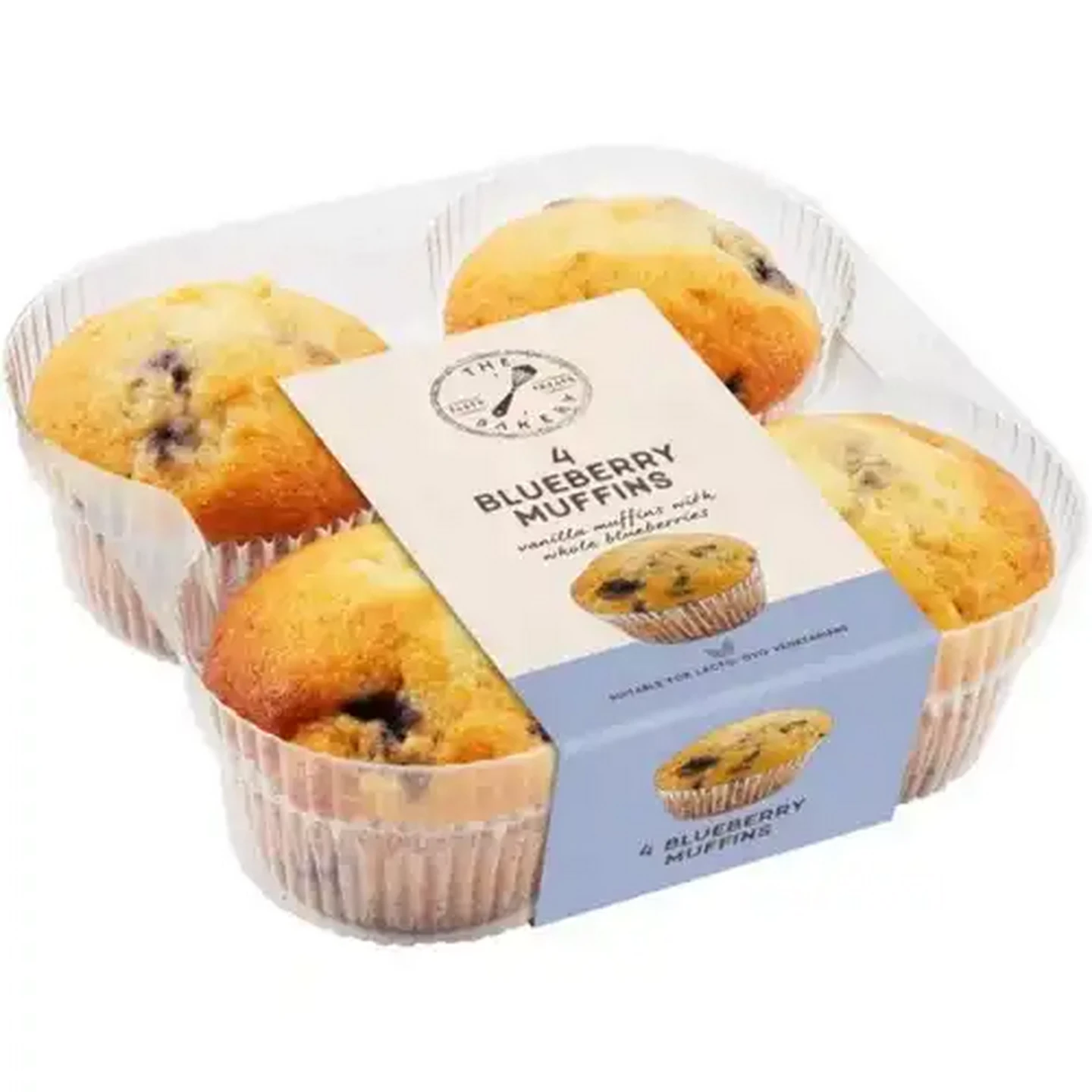 Image of The Bakery Blueberry Muffins 4 Pack