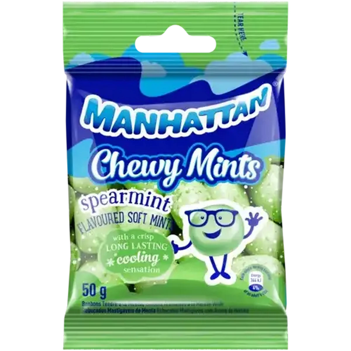 Checkers Sixty60 | Manhattan Spearmint Flavoured Chewy Mints 50g