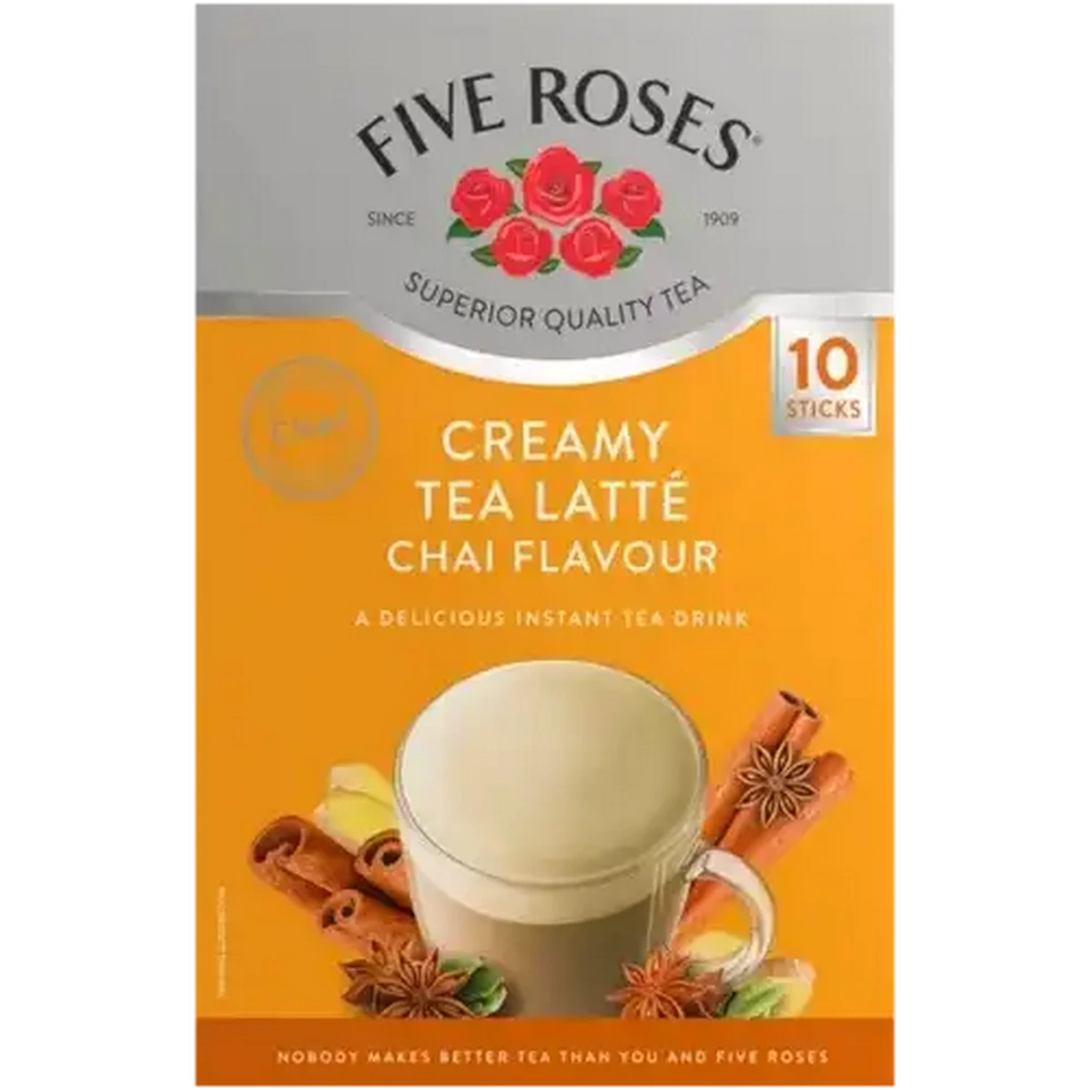 Checkers Sixty60 | Five Roses Chai Flavour Creamy Tea Latté 10 Pack
