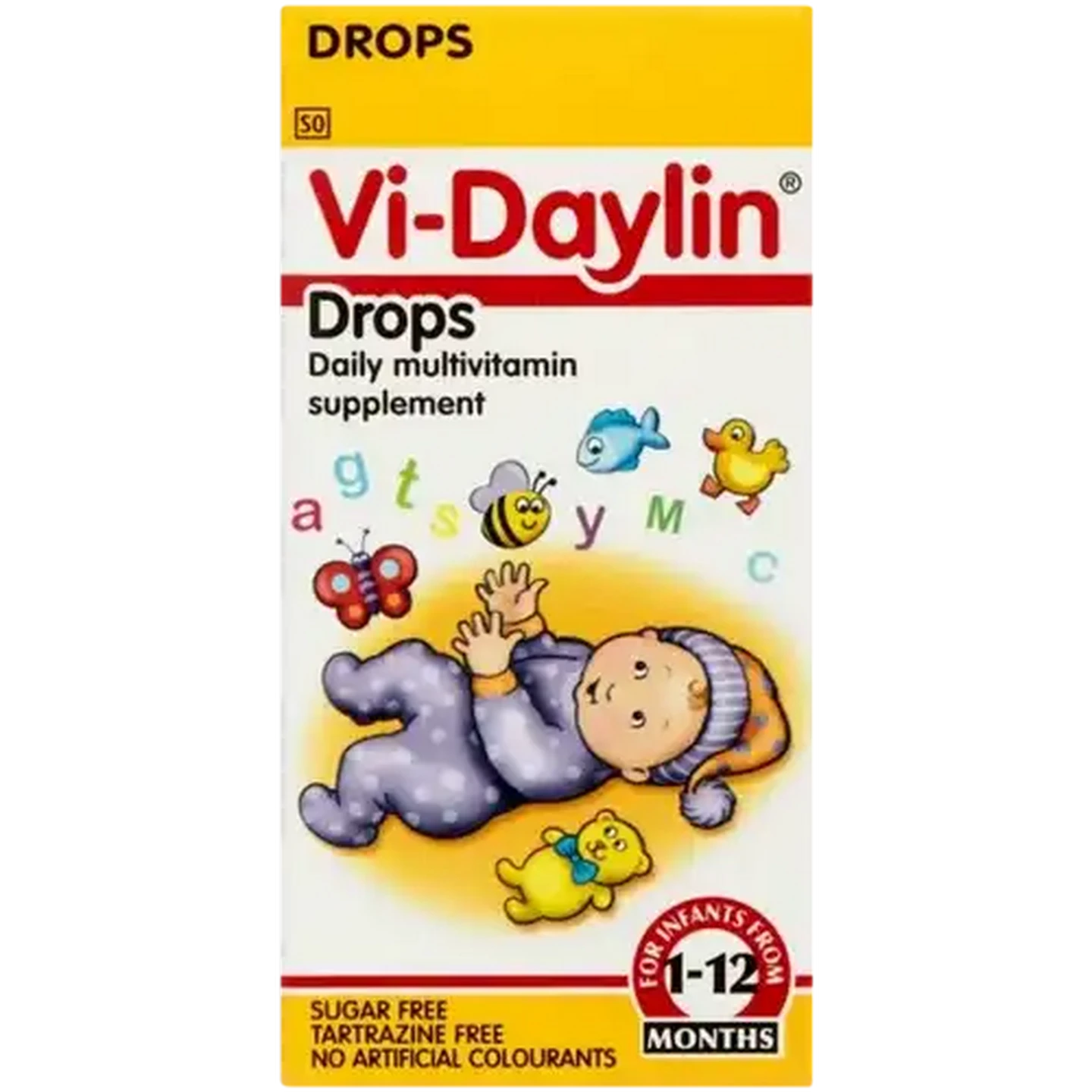Image of Vi-Daylin Drops Daily Multivitamin Supplement 25ml