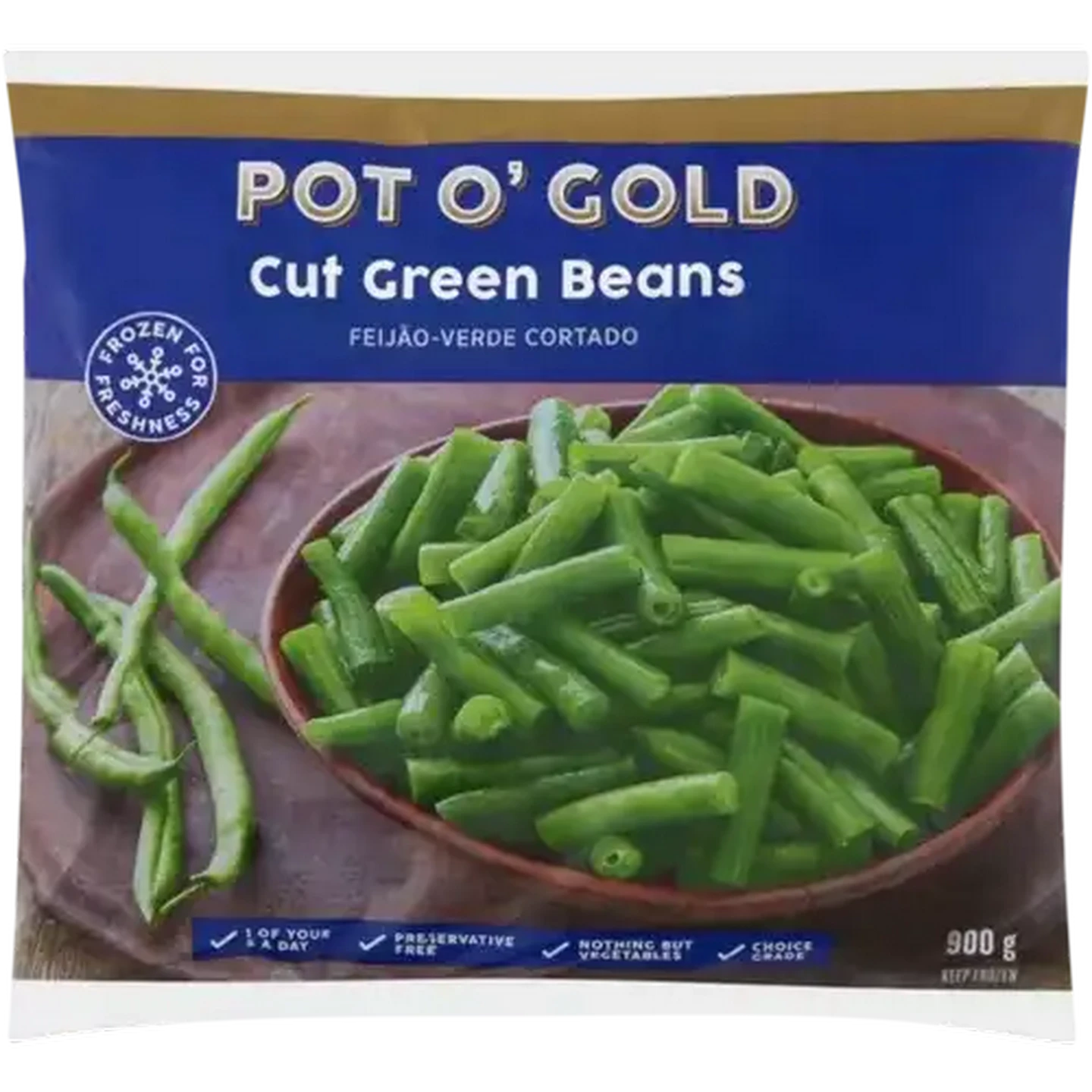 Checkers Sixty60 | Pot O' Gold Frozen Cut Green Beans 900g