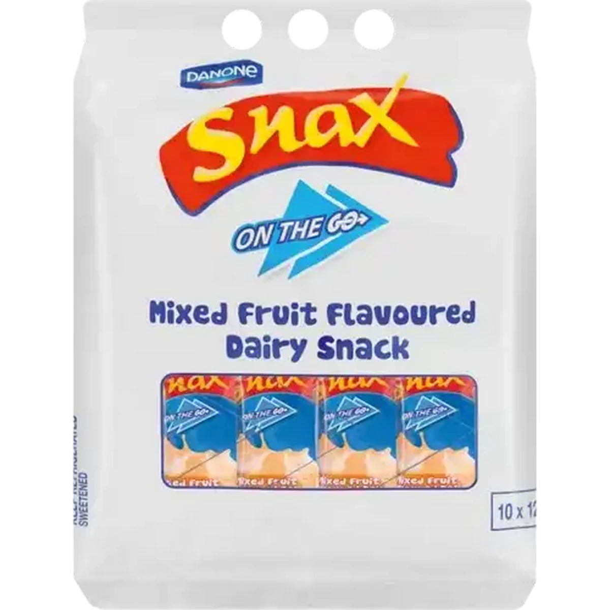 Checkers Sixty60 | Danone Snax Mixed Fruit Flavoured Dairy Snack 10 x 120g