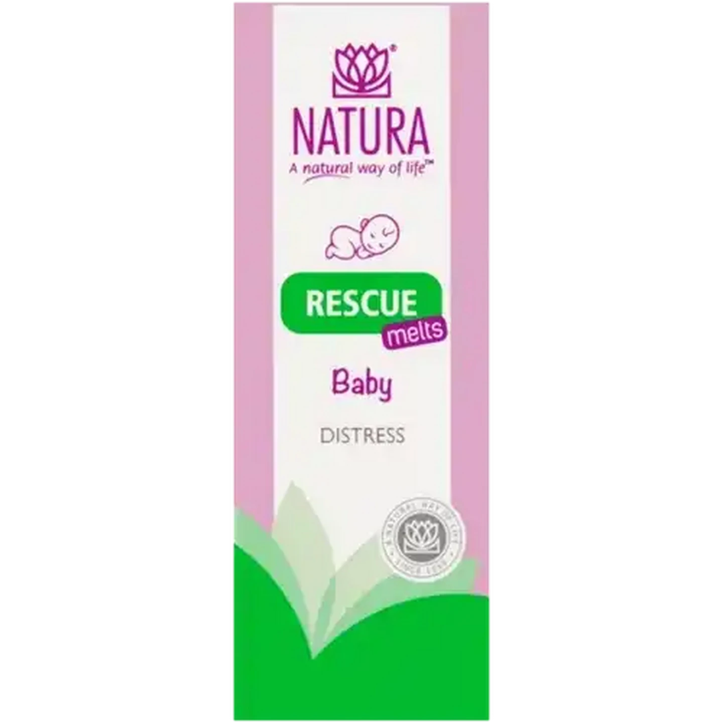 Image of Natura Baby Rescue Melts Tablets 50 Pack