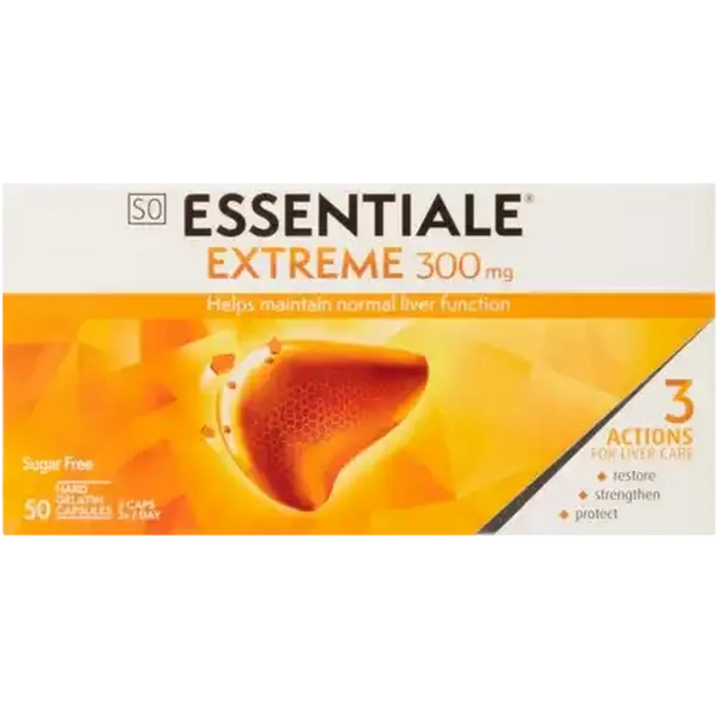 Image of Essentiale Extreme 300mg Liver Care Capsules 50 Pack