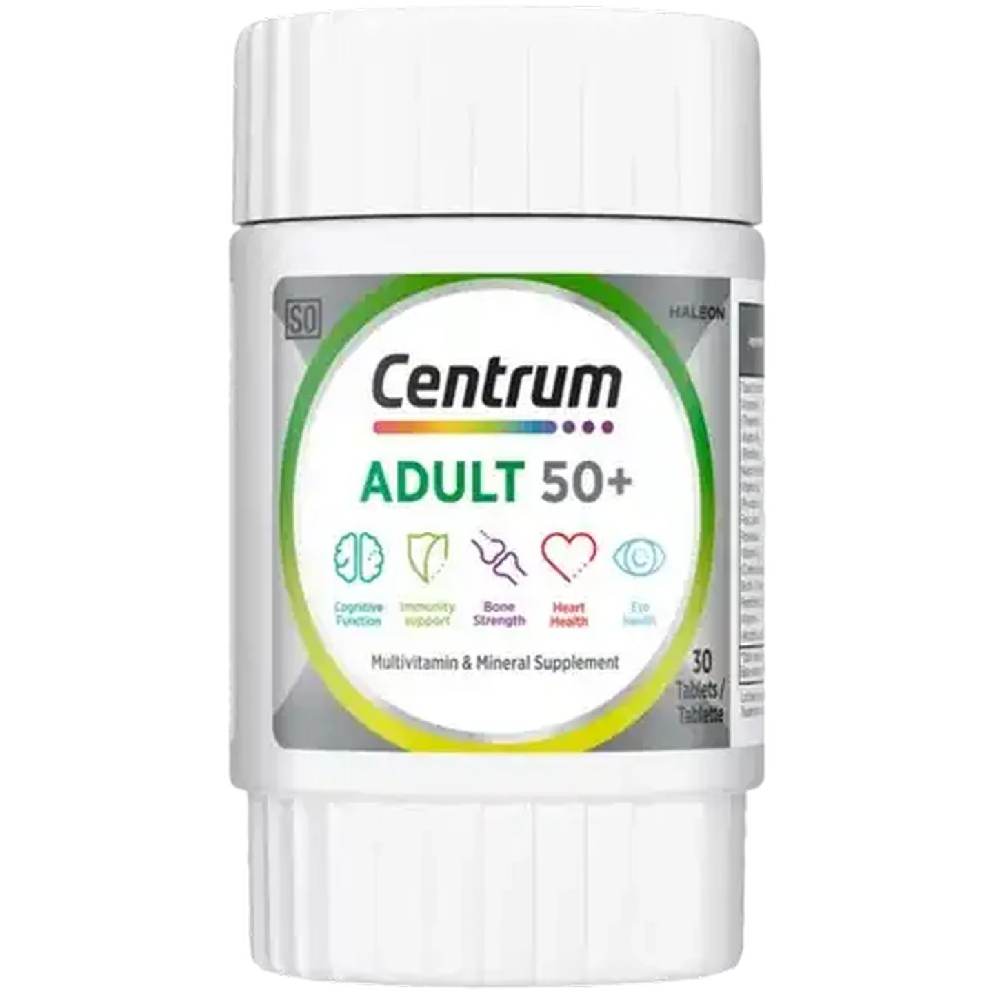 Image of Centrum Adult 50+ Multivitamin & Mineral Supplement Tablets 30 Pack