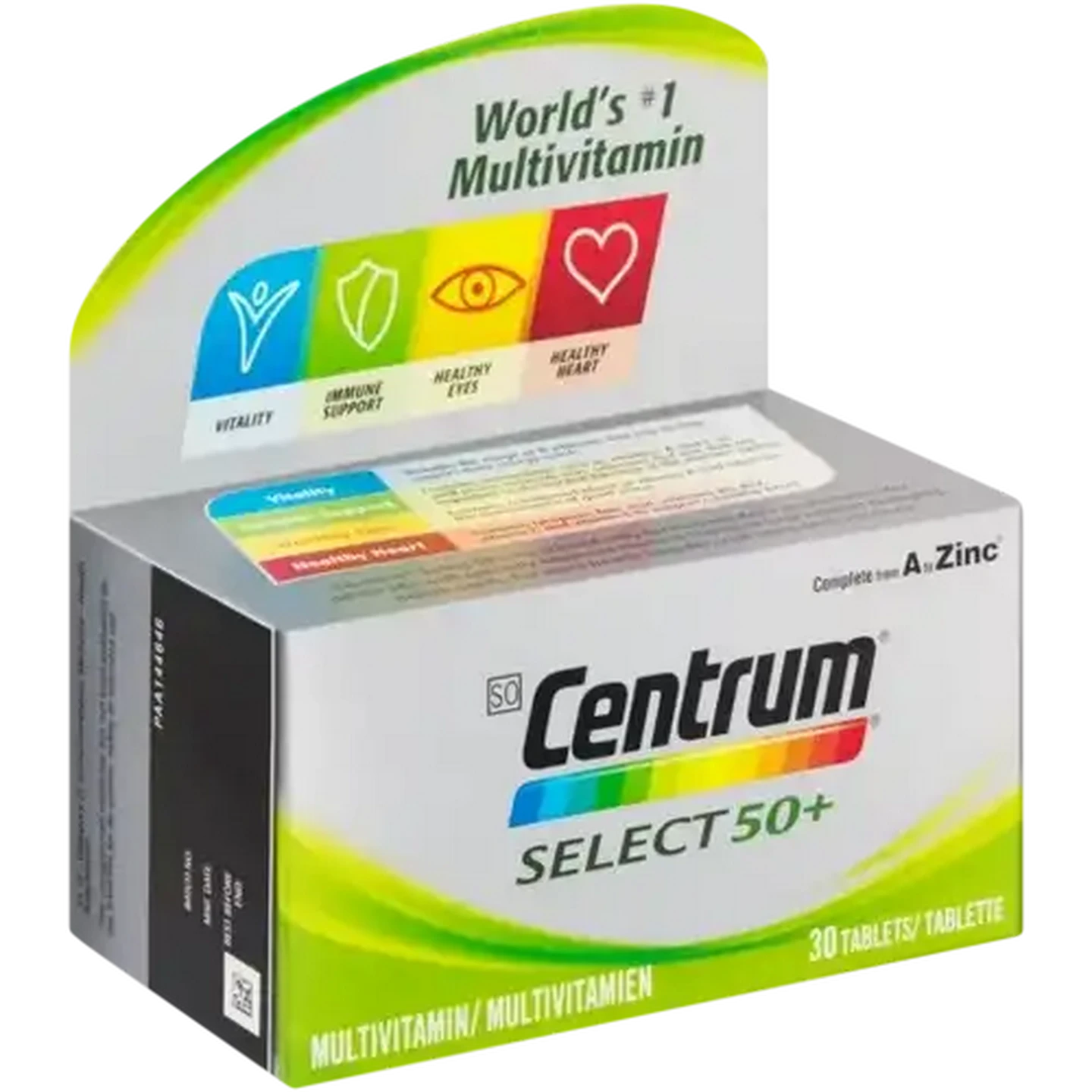 Image of Centrum Adult 50+ Multivitamin & Mineral Supplement Tablets 30 Pack
