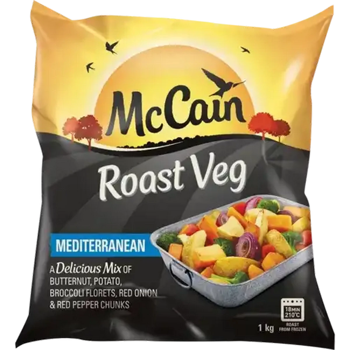 Checkers Sixty60 | McCain Frozen Roast Mediterranean Vegetables 1kg