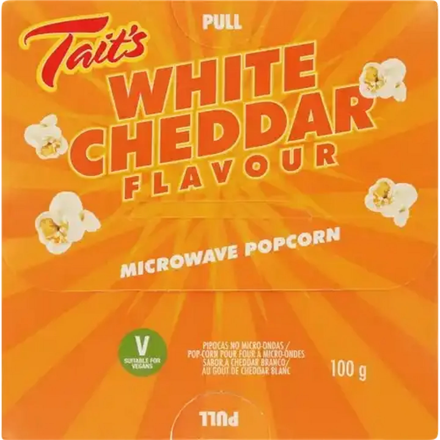 Checkers Sixty60 | Tait's White Cheddar Flavour Microwave Popcorn 100g