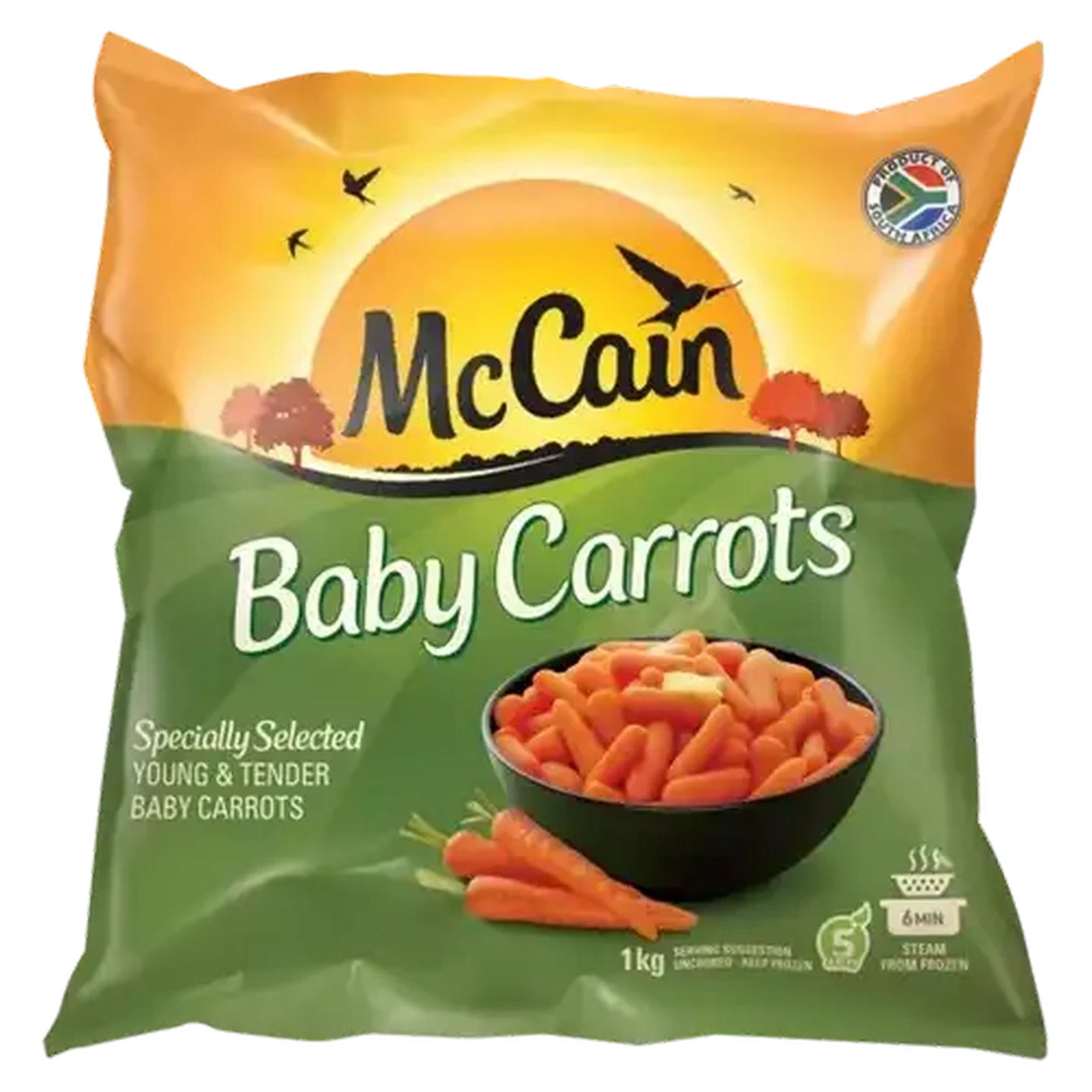 Image of McCain Frozen Baby Carrots 1kg