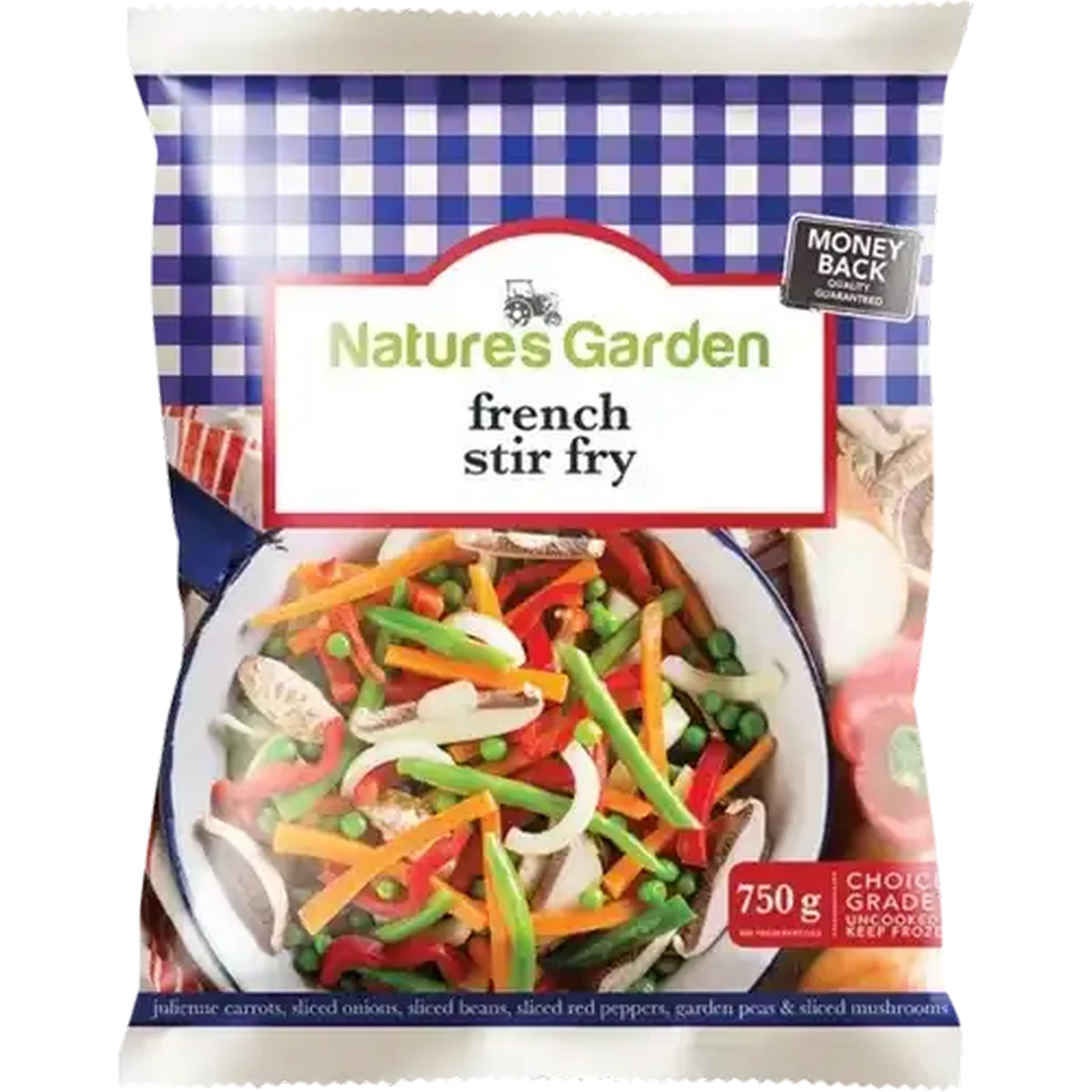 Image of Nature's Garden Frozen French Stir Fry 750g