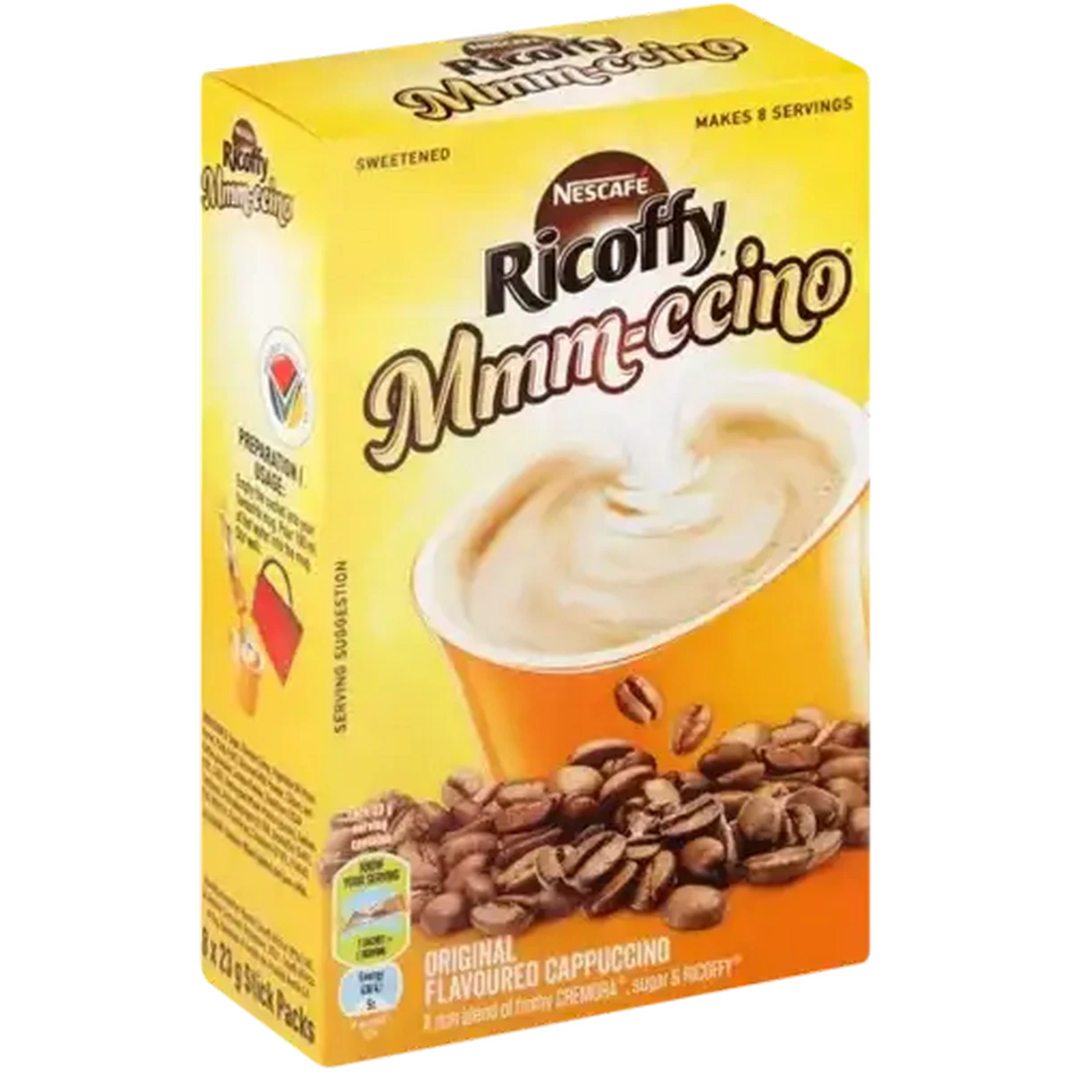 Checkers Sixty60 | NESCAFÉ RICOFFY Original Instant Cappuccino Sticks 8 ...