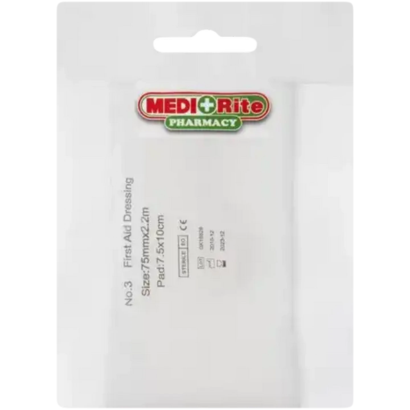 Image of Medirite Pharmacy No. 3 First Aid Dressing 75mm x 2.2m