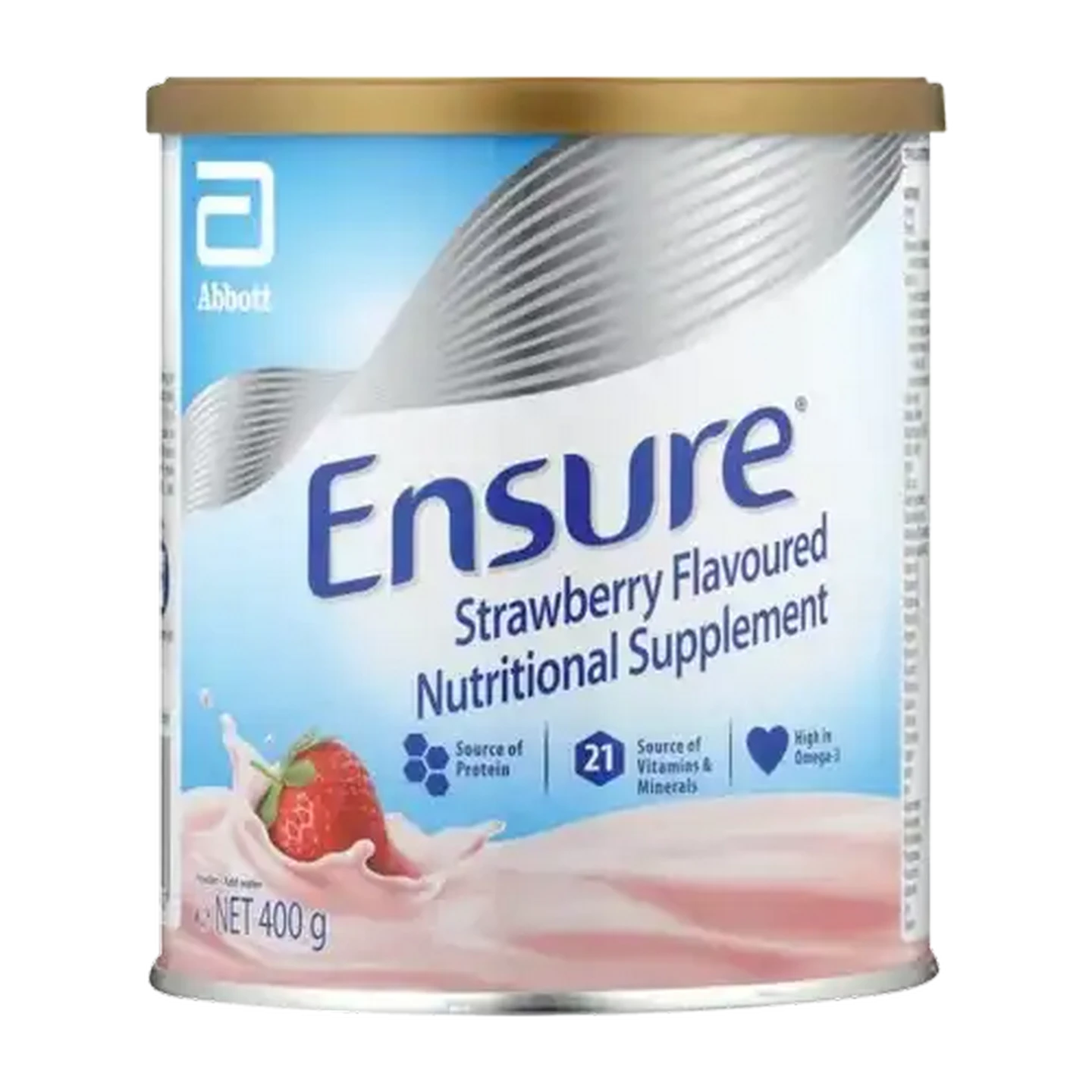 Image of Ensure Strawberry Flavoured Nutritional Supplement 400g