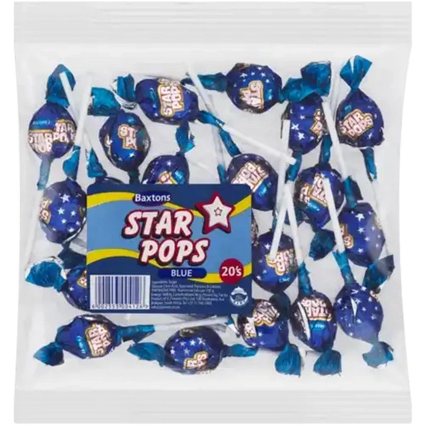 Checkers Sixty60 | Baxtons Blue Star Pops 20 Pack