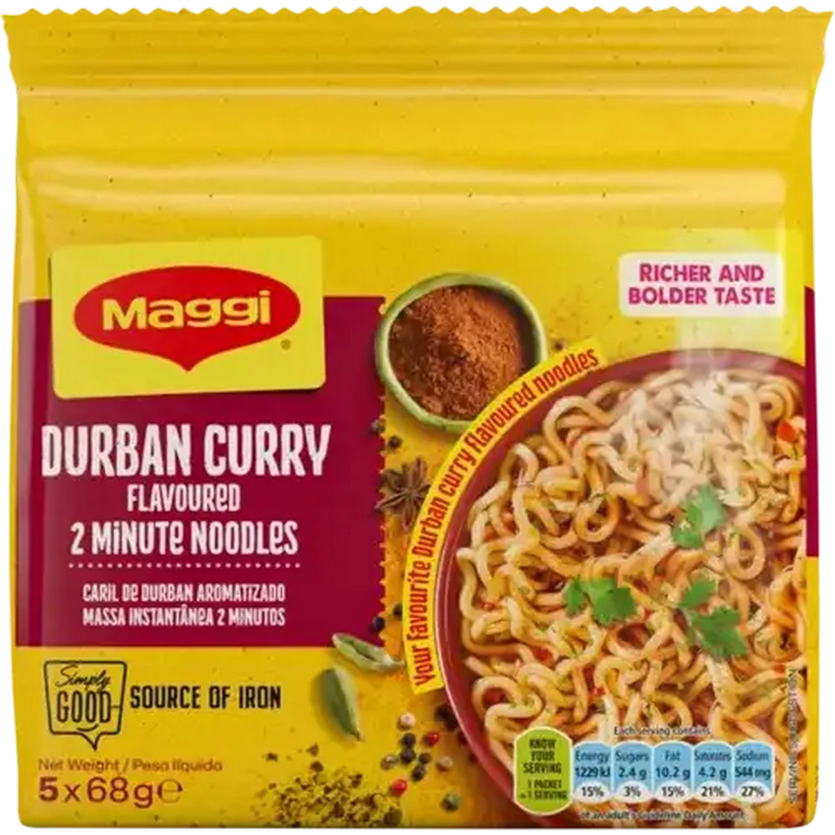 Checkers Sixty60 | Maggi Durban Curry Flavoured 2 Minute Noodles 5
