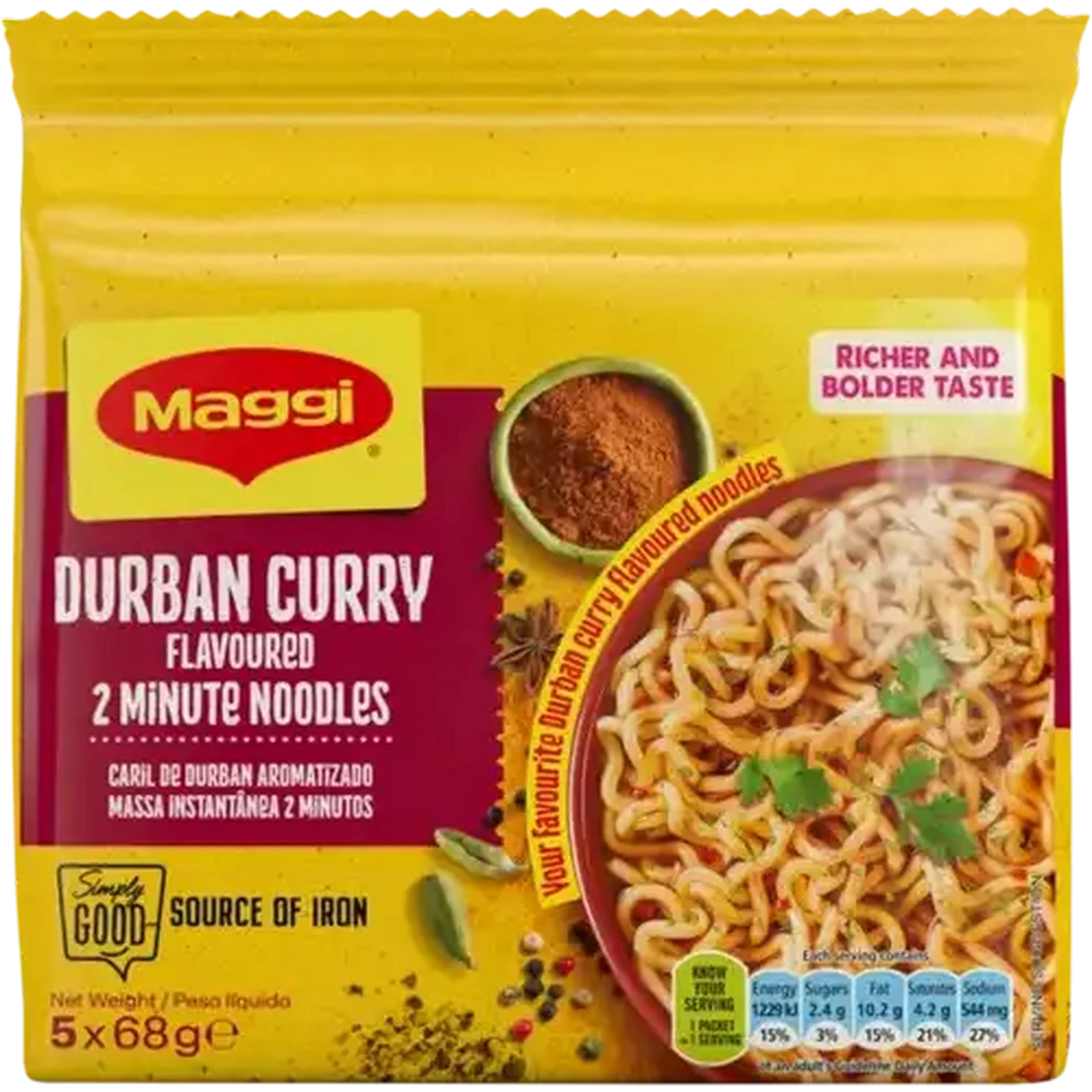 Checkers Sixty60 | Maggi Durban Curry Flavoured 2 Minute Noodles 5