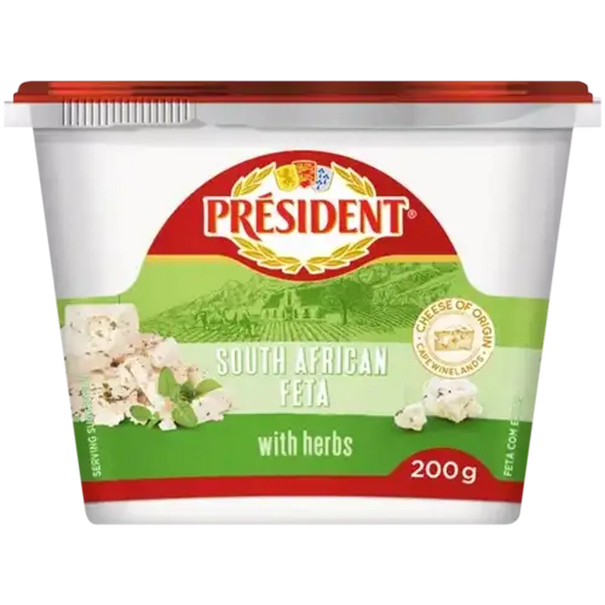 Checkers Sixty60 | Président Feta Cheese With Herbs 200g