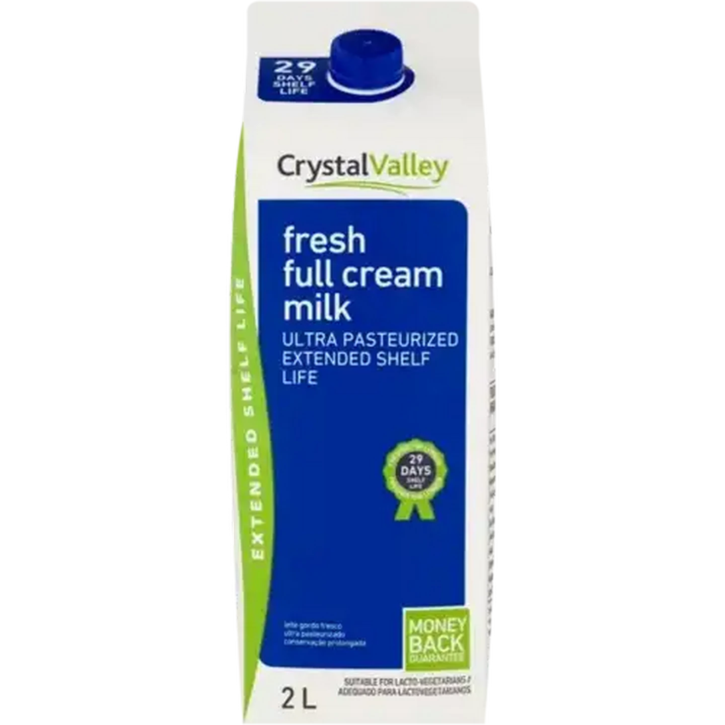 Checkers Sixty60 | Crystal Valley Fresh Full Cream Milk 2L
