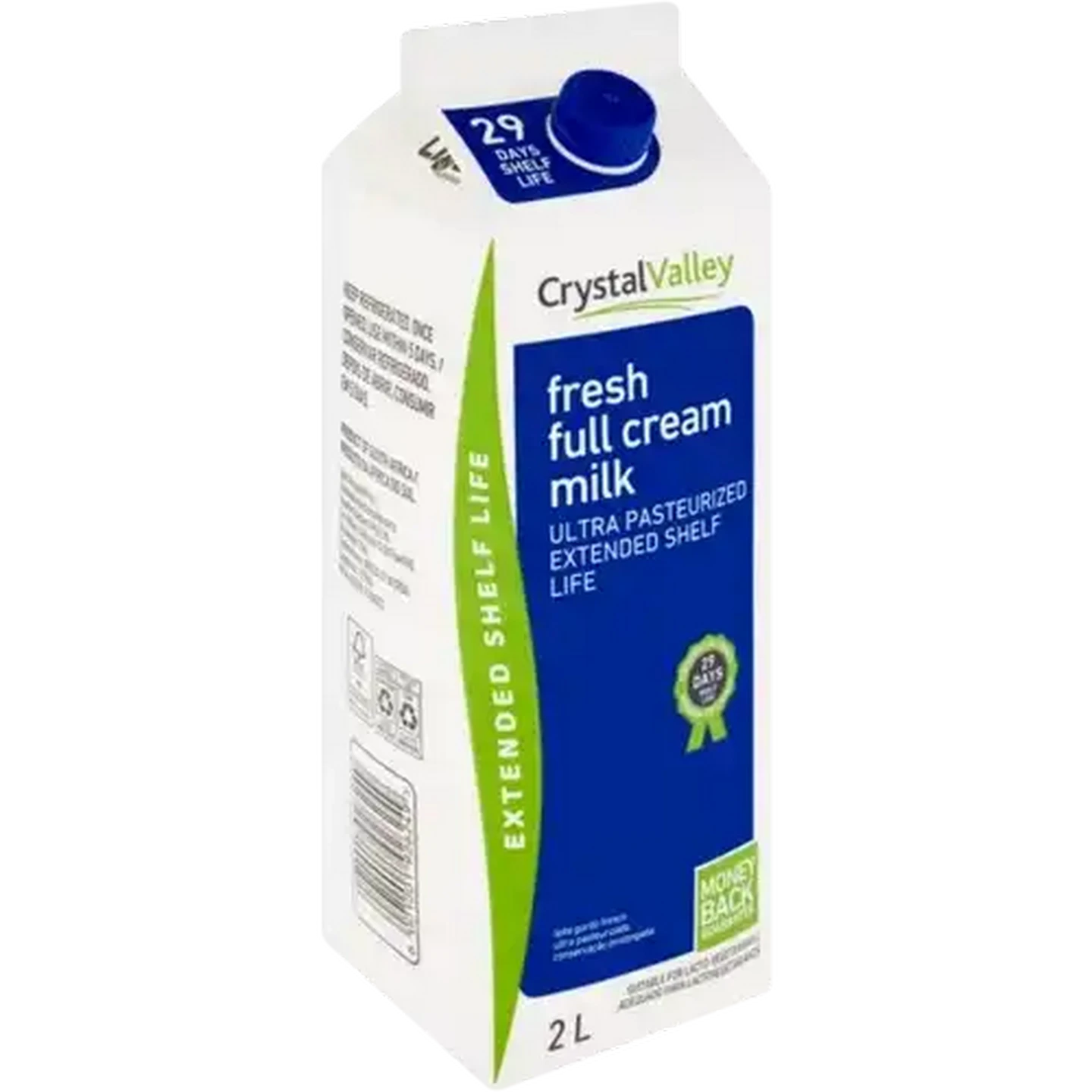 Checkers Sixty60 | Crystal Valley Fresh Full Cream Milk 2L