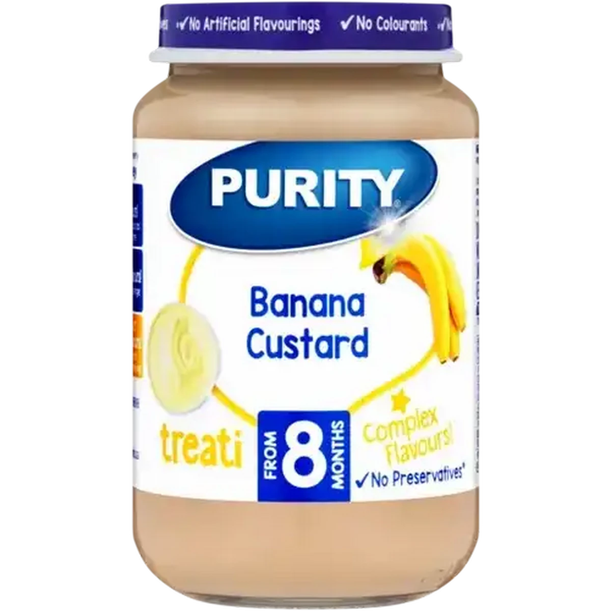 Checkers Sixty60 | PURITY From 8 Months Banana Custard Treati 200ml