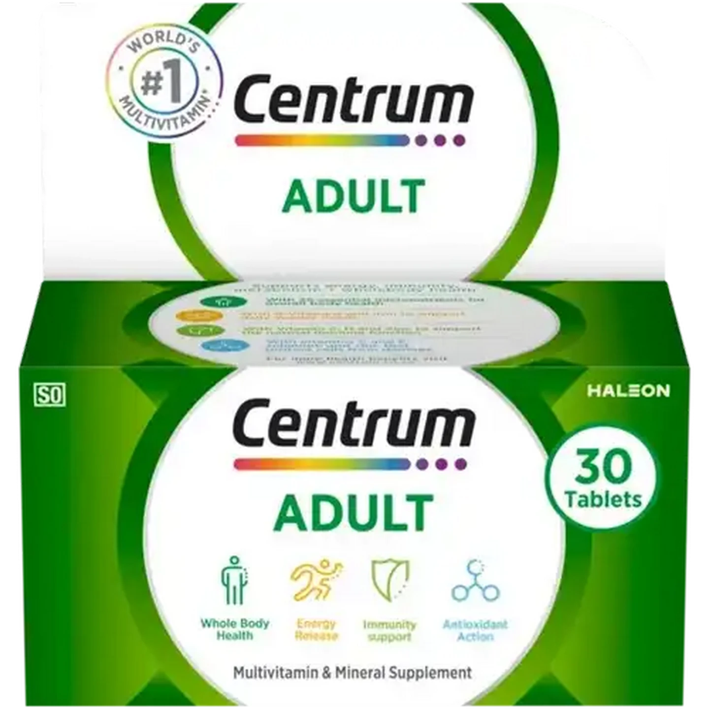 Image of Centrum Adult Multivitamin & Mineral Supplement Tablets 30 Pack