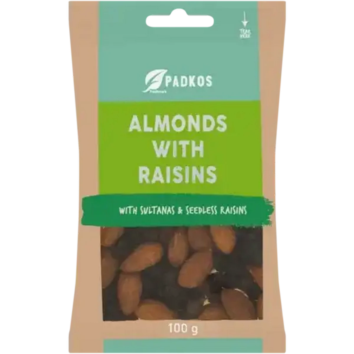 Checkers Sixty60 | Padkos Almonds with Raisins 100g