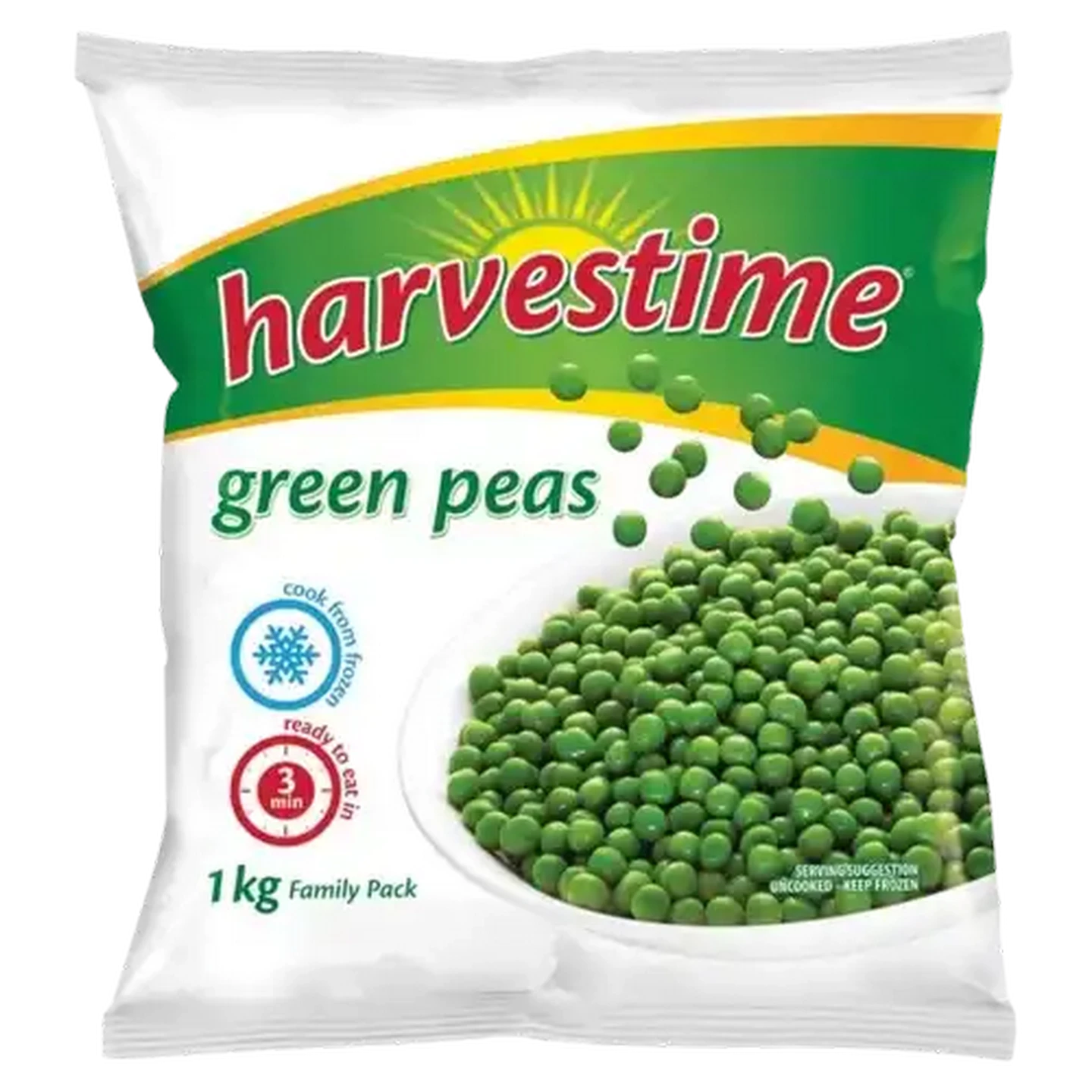 Image of Harvestime Frozen Green Peas 1kg
