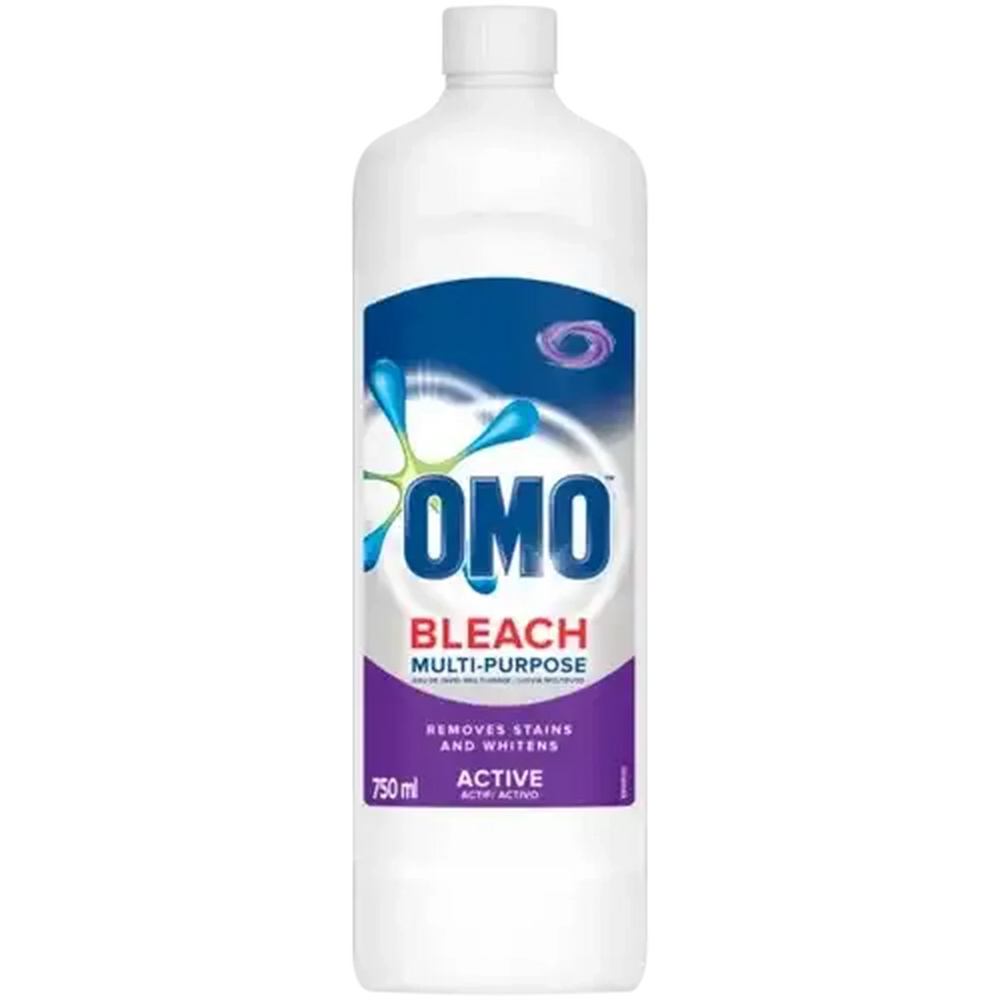 Image of OMO Active Multipurpose Stain Removal Bleach Cleaner 750ml