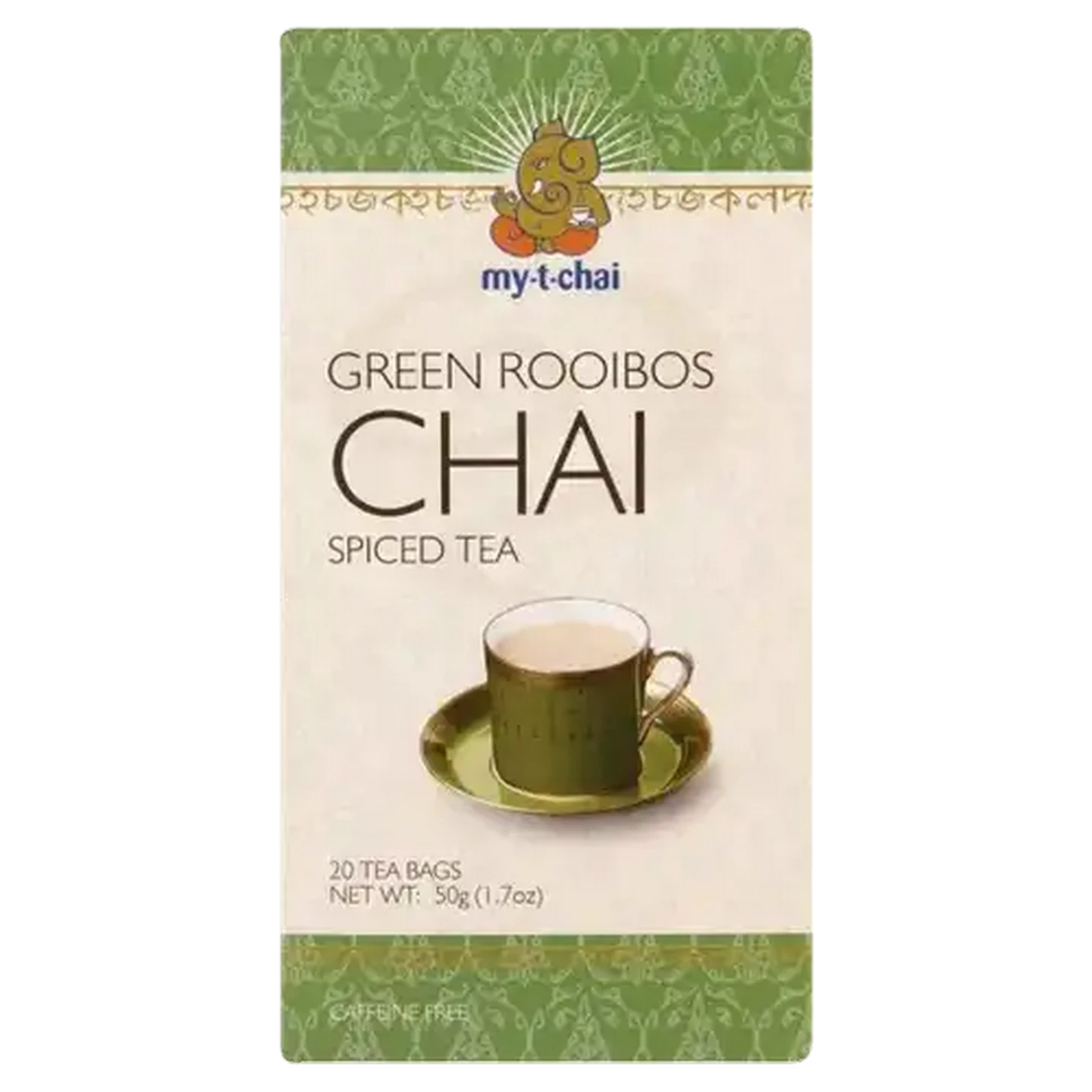 Image of My T Chai Green Rooibos Chai Spiced Tea Bags 20 Pack