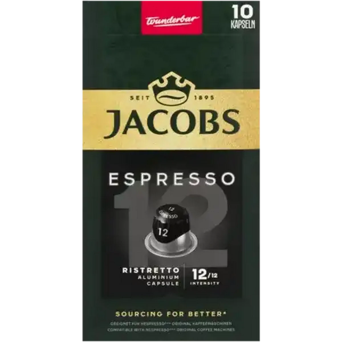 Checkers Sixty60 | Jacobs Espresso Ristretto 12 Coffee Capsules 10