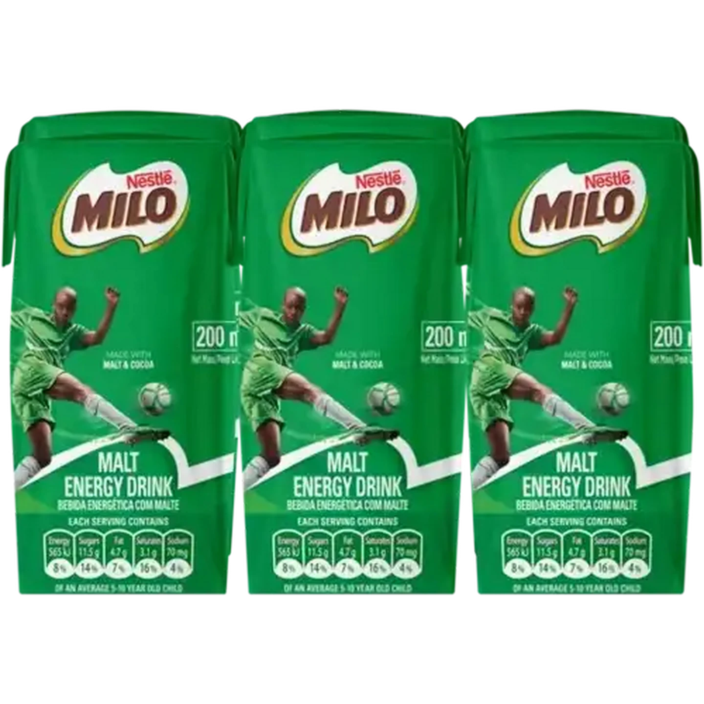 Checkers Sixty60 | Nestlé Milo Malt Energy Drink 6 x 200ml